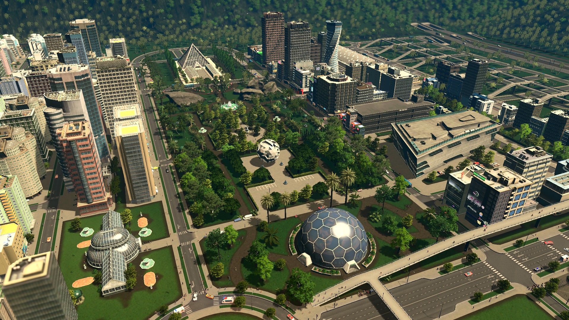 Botanical Garden/Park Project r/CitiesSkylines