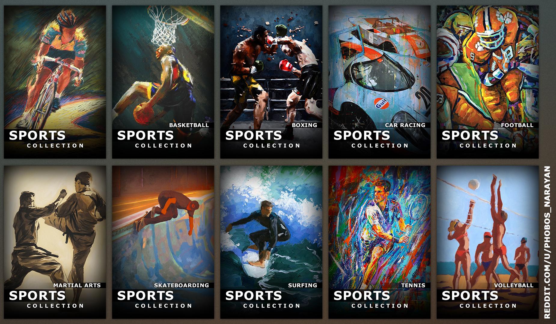 [Collection] Sport Movies r/PlexPosters