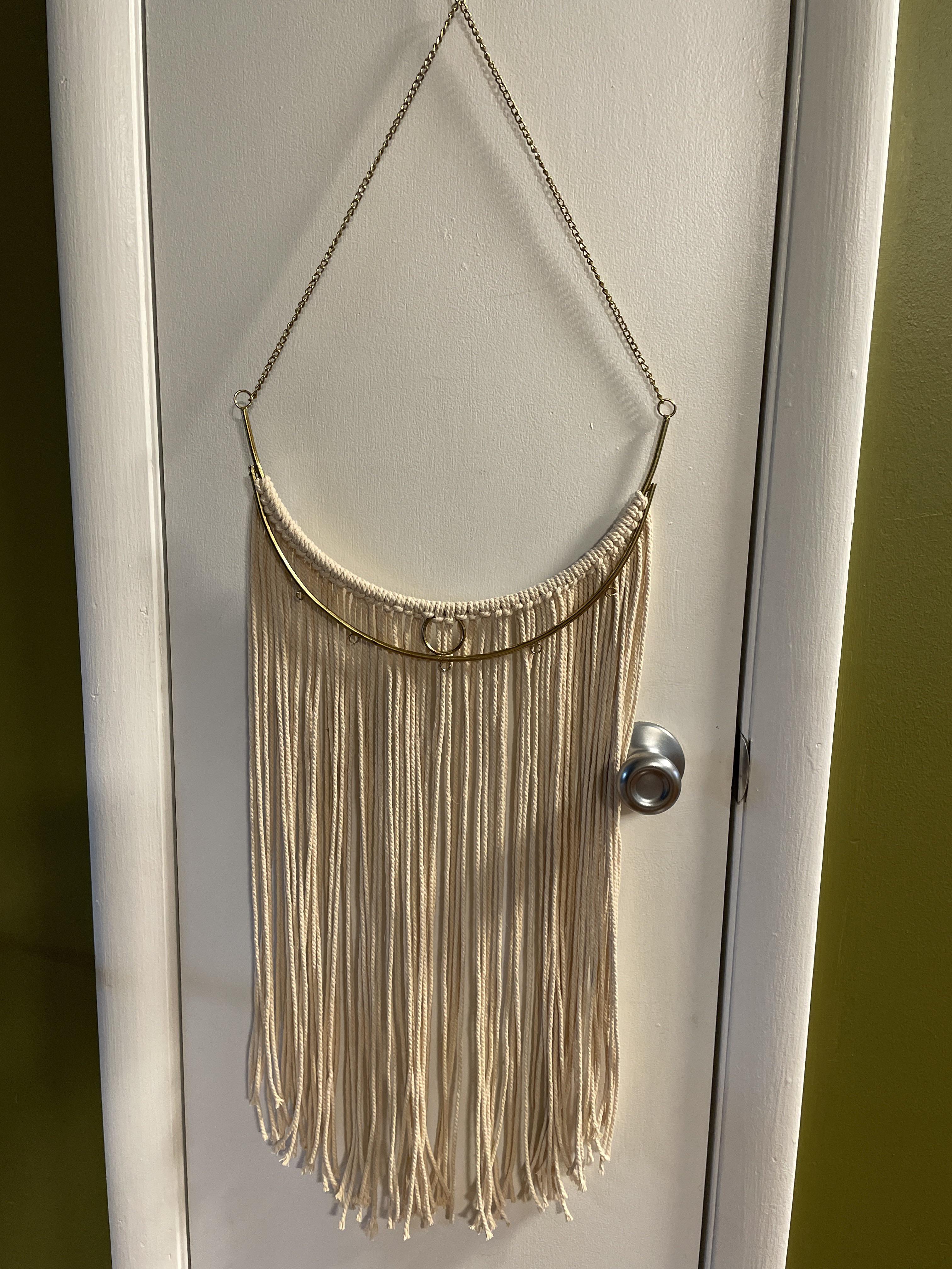 Stumped I found this Gold wall hanger at TJMaxx and I knew I wanted