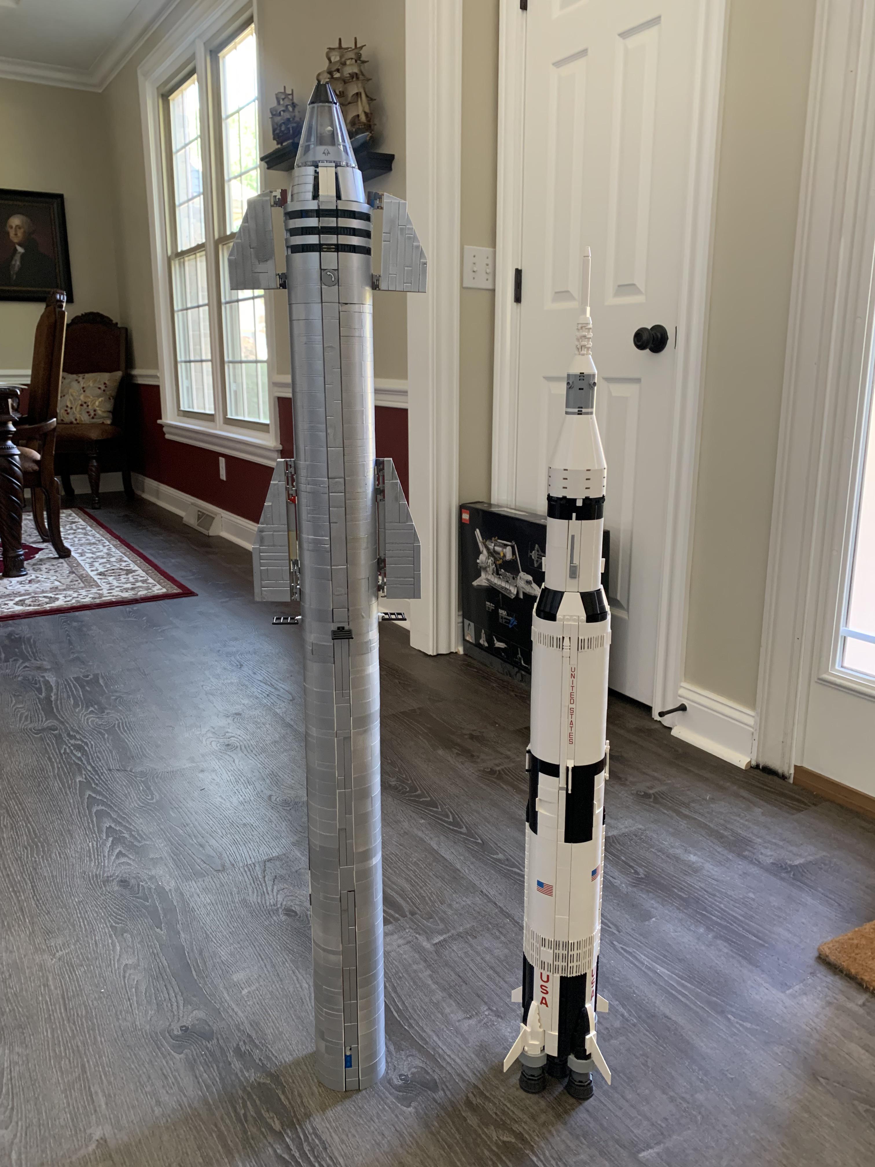 Finally finished my Lego Starship! r/SpaceXMasterrace
