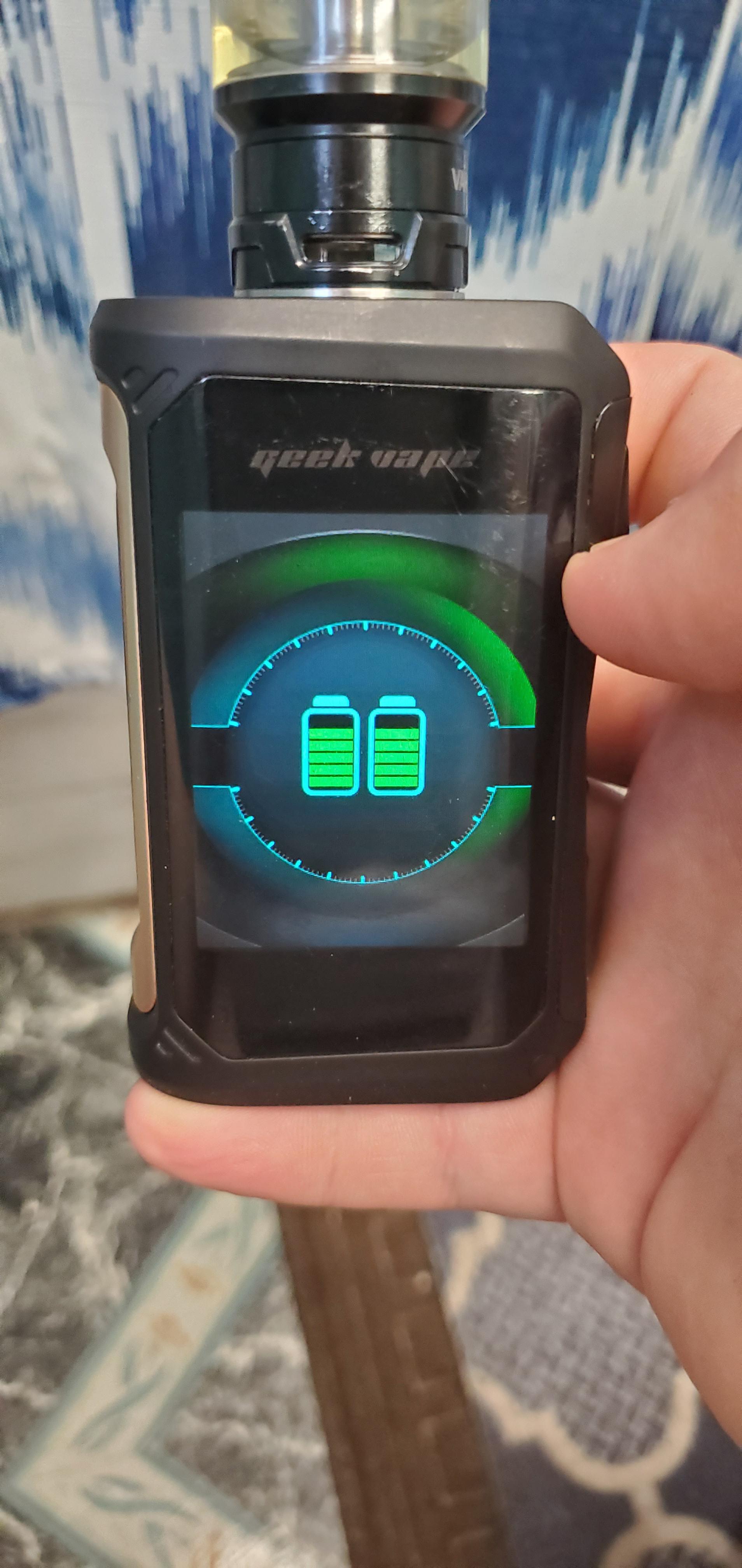 Aegis X says it's charging all the time, even without charger attached