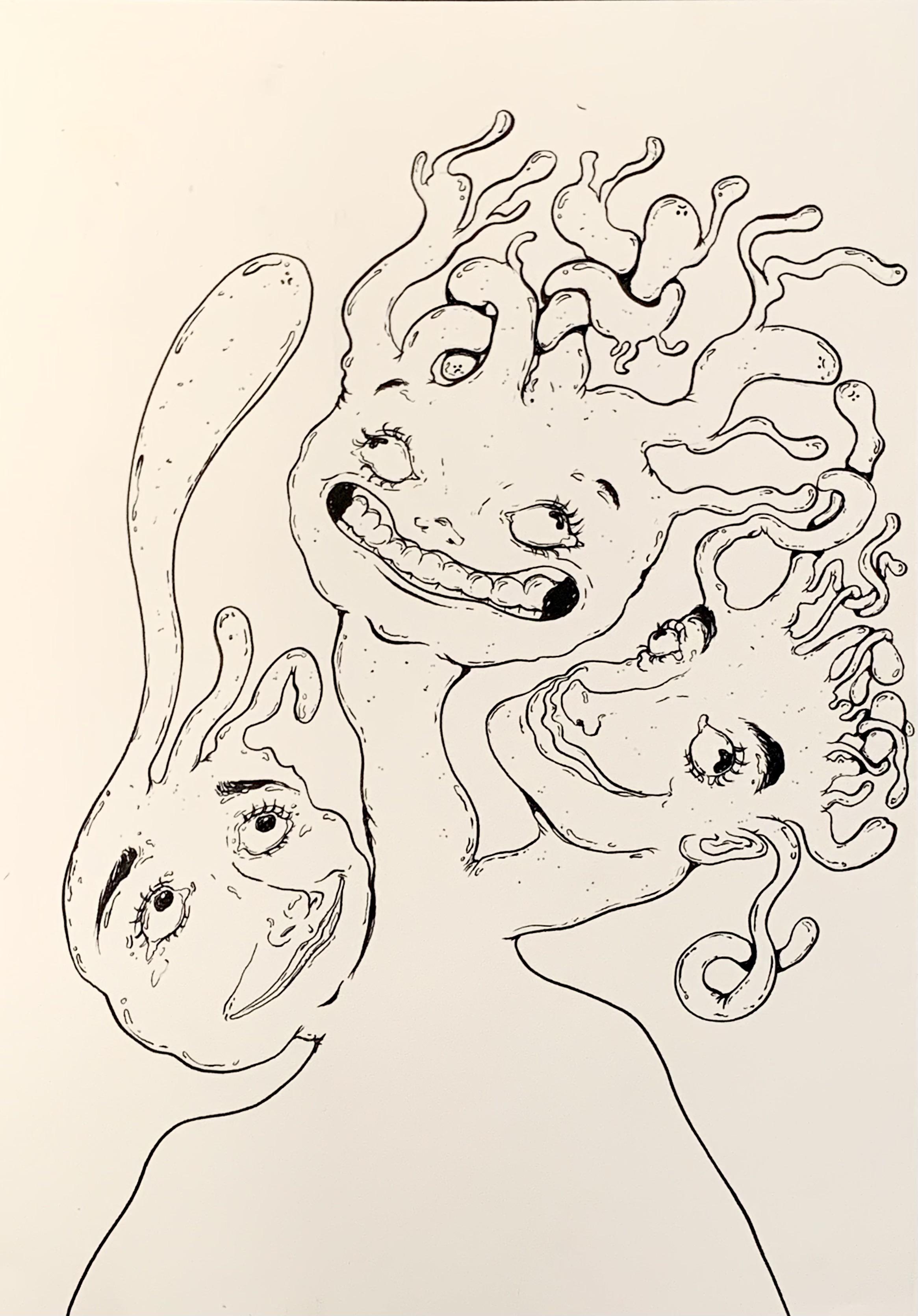 Got back into automatic drawings and made this IDAP