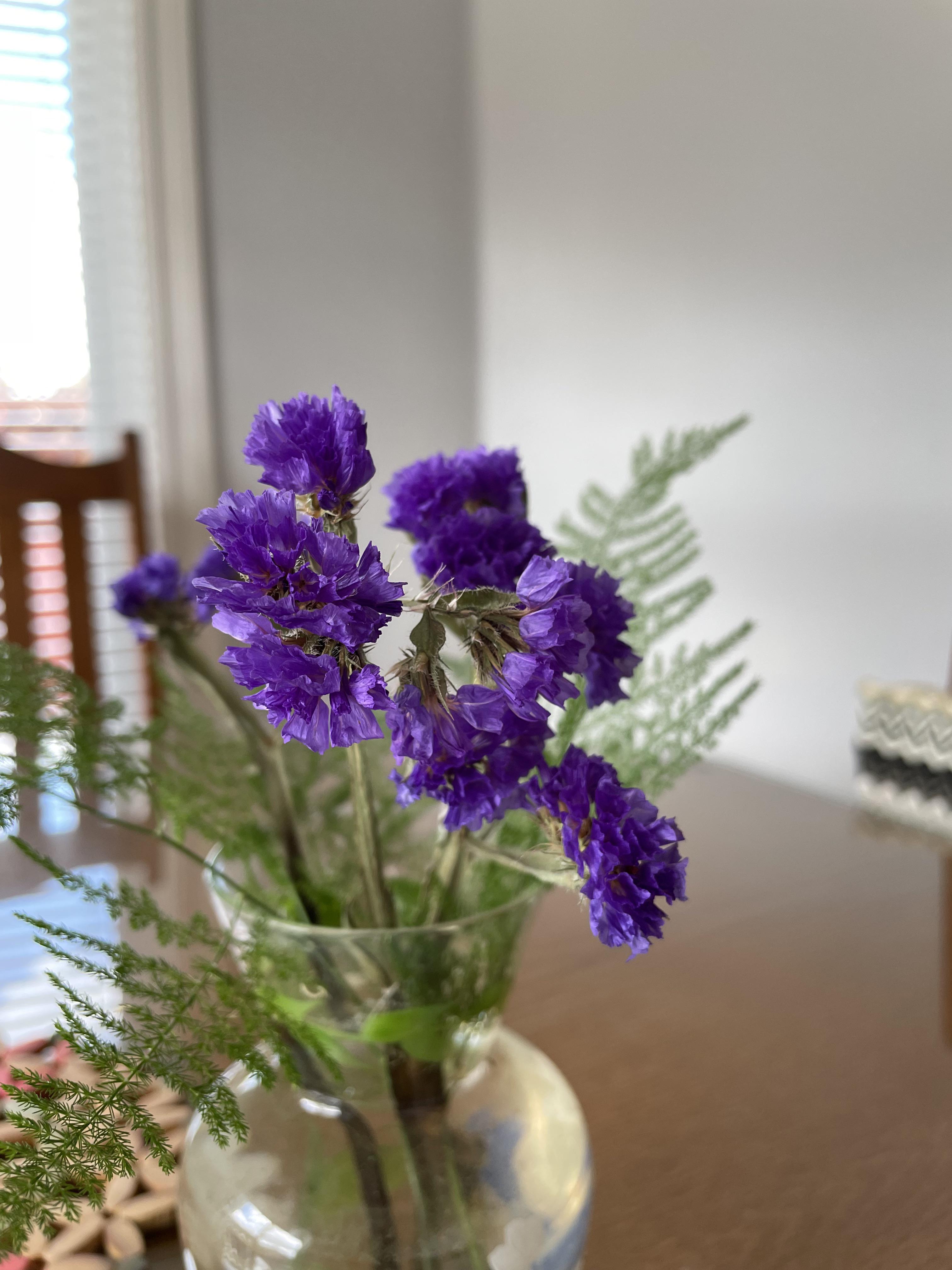 Can anyone help ID these flowers? They don’t wilt, they were in a