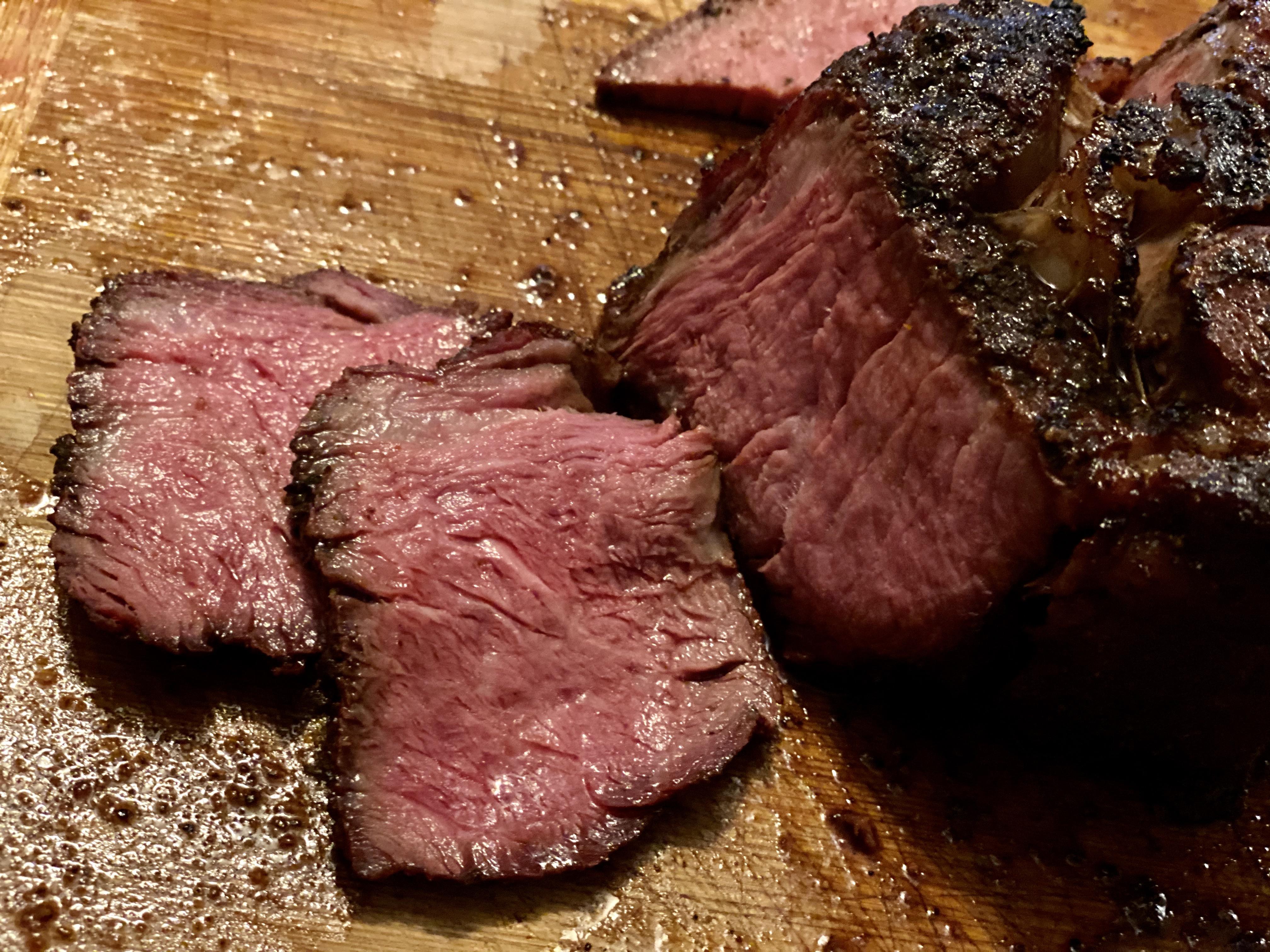 Medium Rare Ribeye Steak