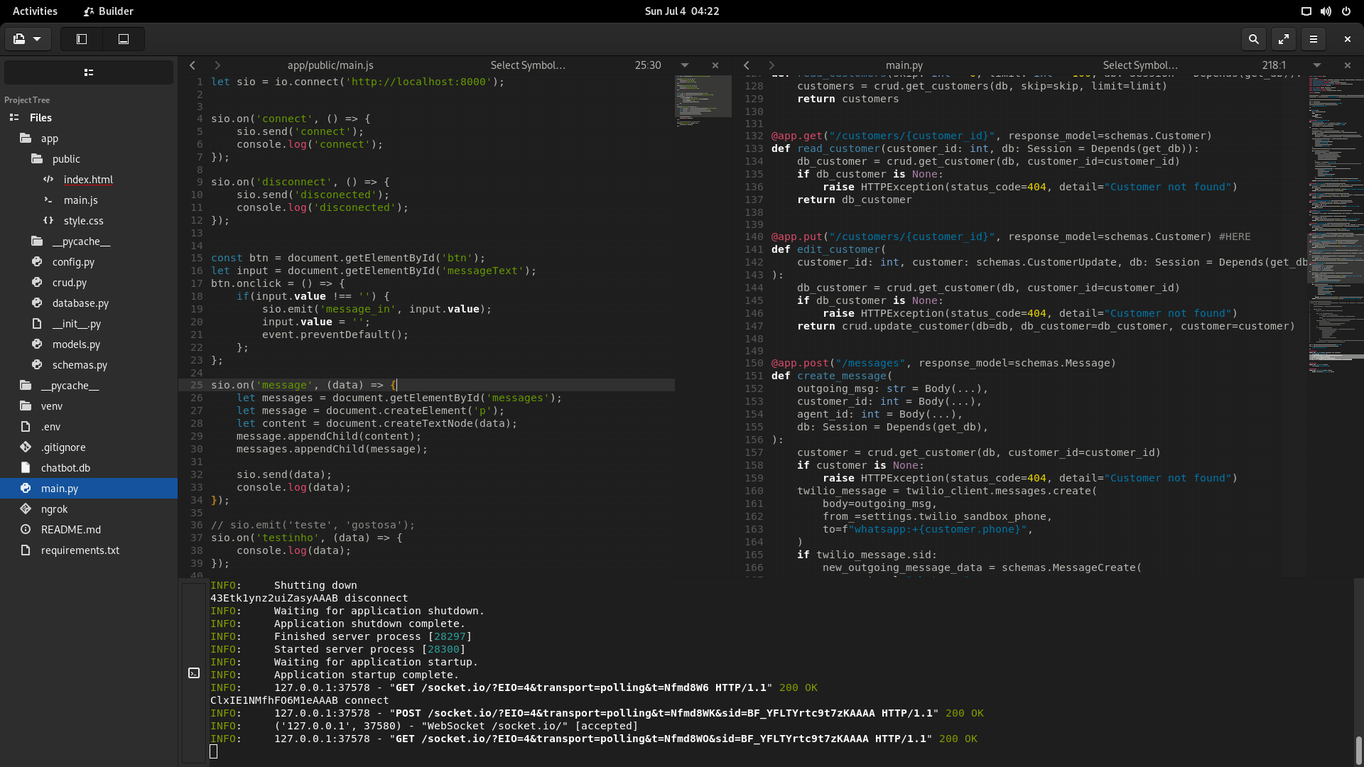 I started using Gnome Builder as my main IDE and I'm loving it! Any