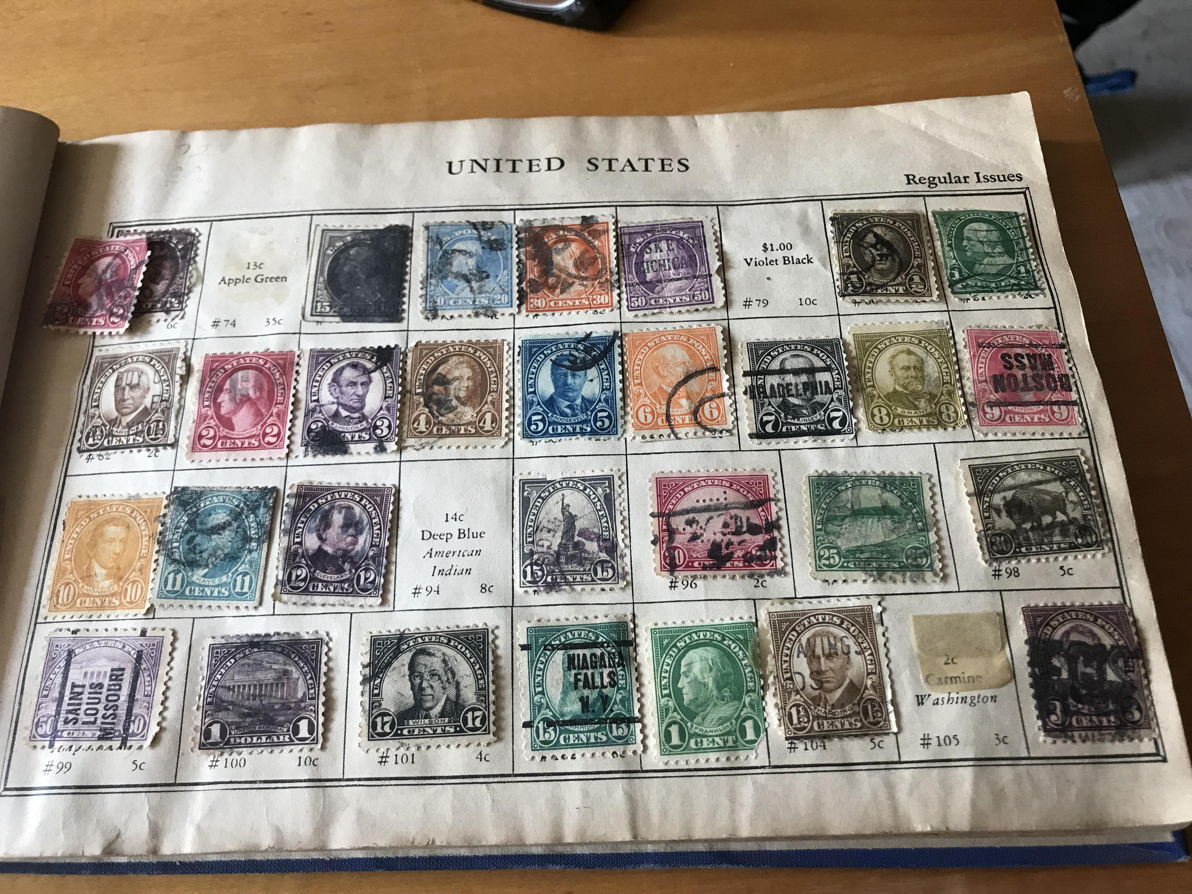 Just bought an extensive stamp collection from 1935 for 5 at Goodwill
