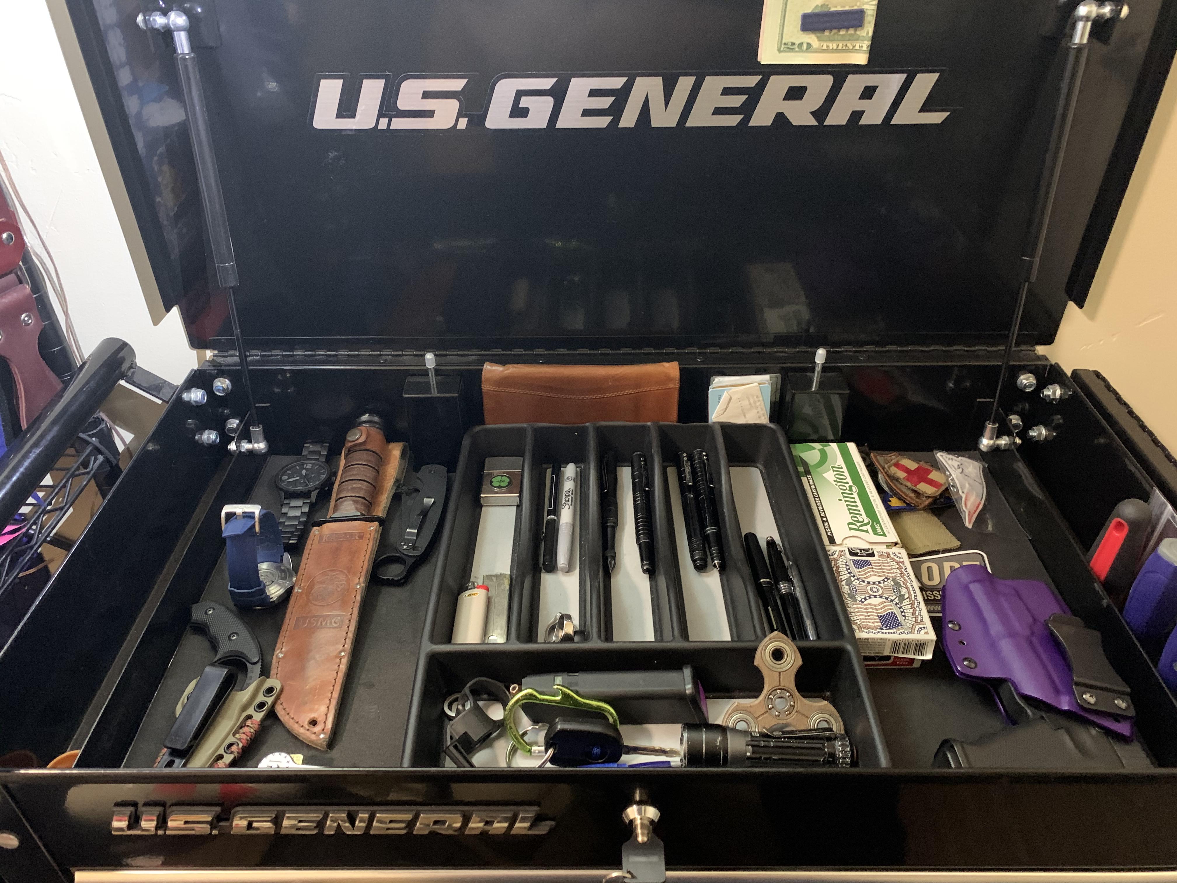 Anyone else have a top drawer of most used stuff? r/EDC