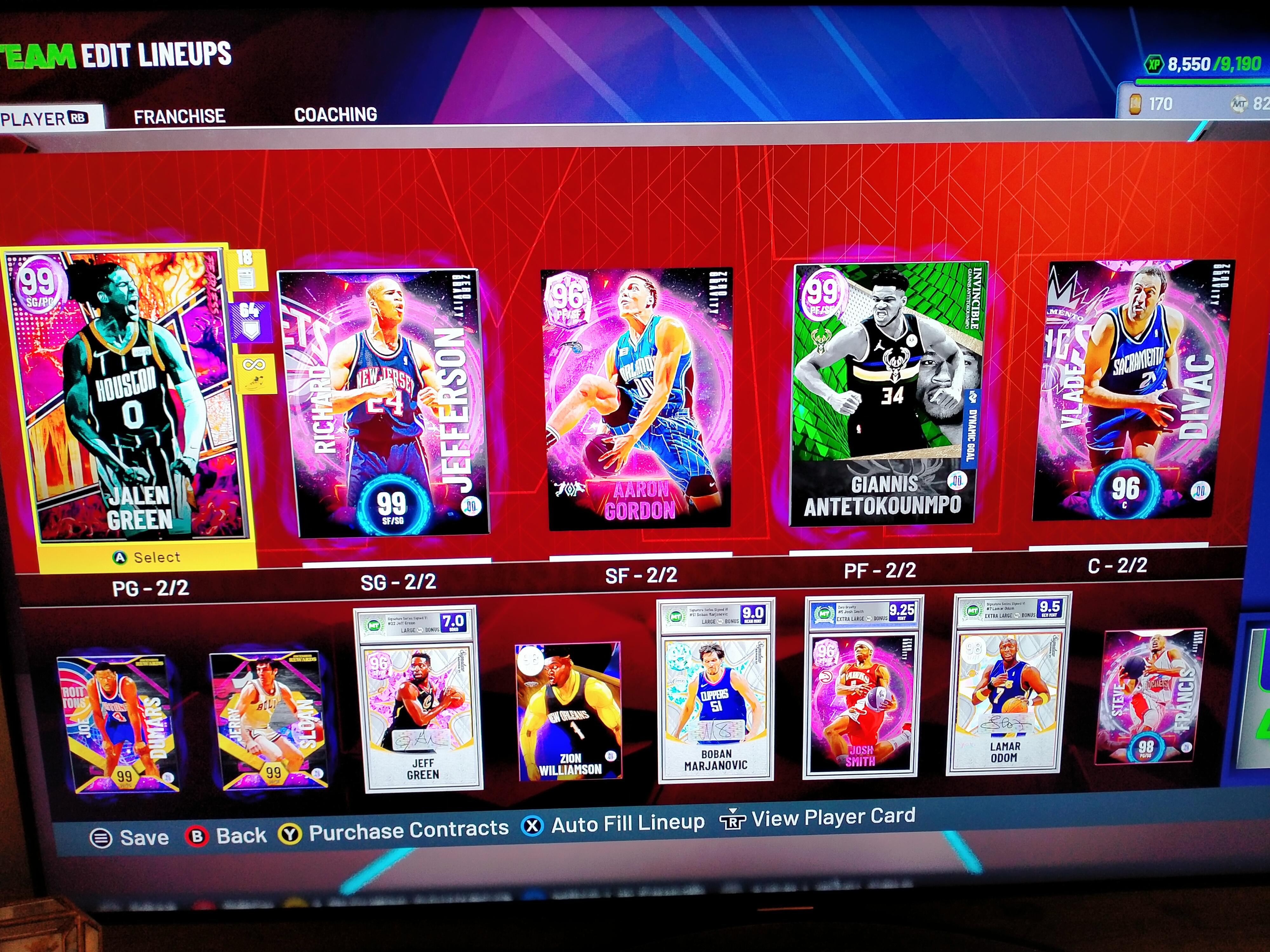 Newish to 2k22. Going to sell Giannis. Who do you for my