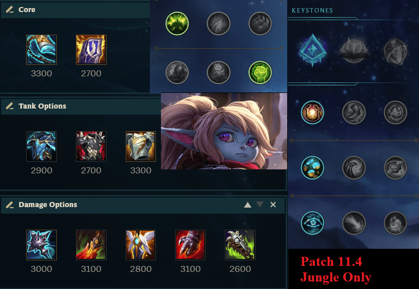 Poppy Jungle Build Patch 11.4 r/PoppyMains