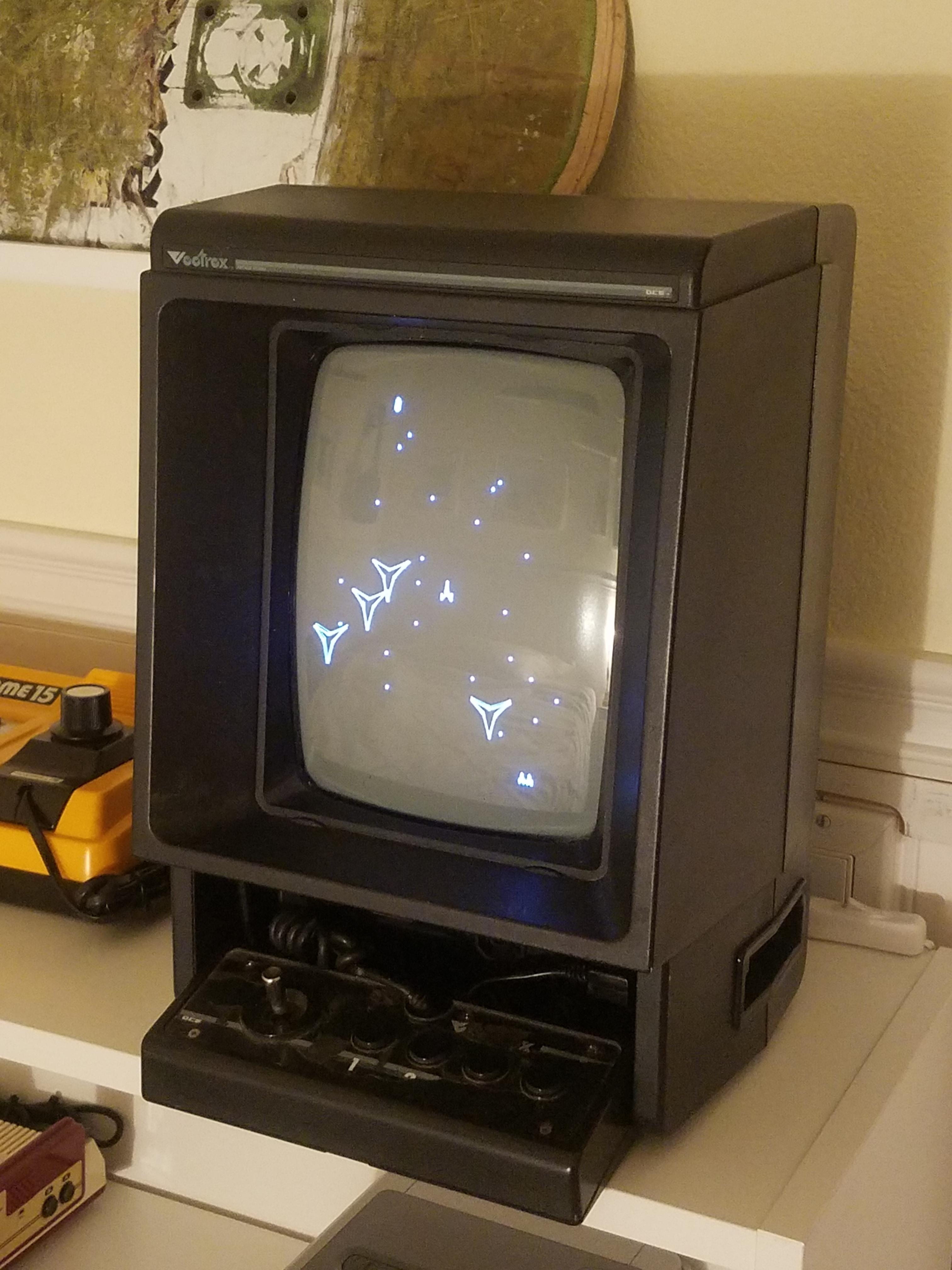 Recently got my Vectrex for 200. Fixed the controller buttons, and the