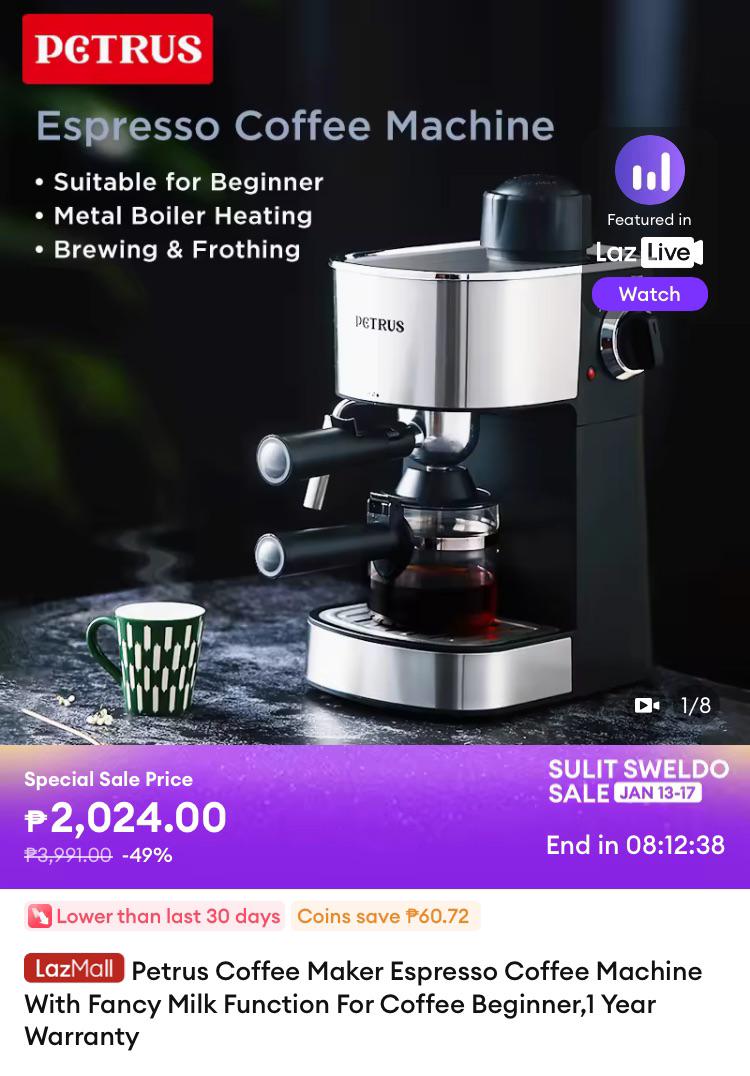 espresso machine reco r/CoffeePH