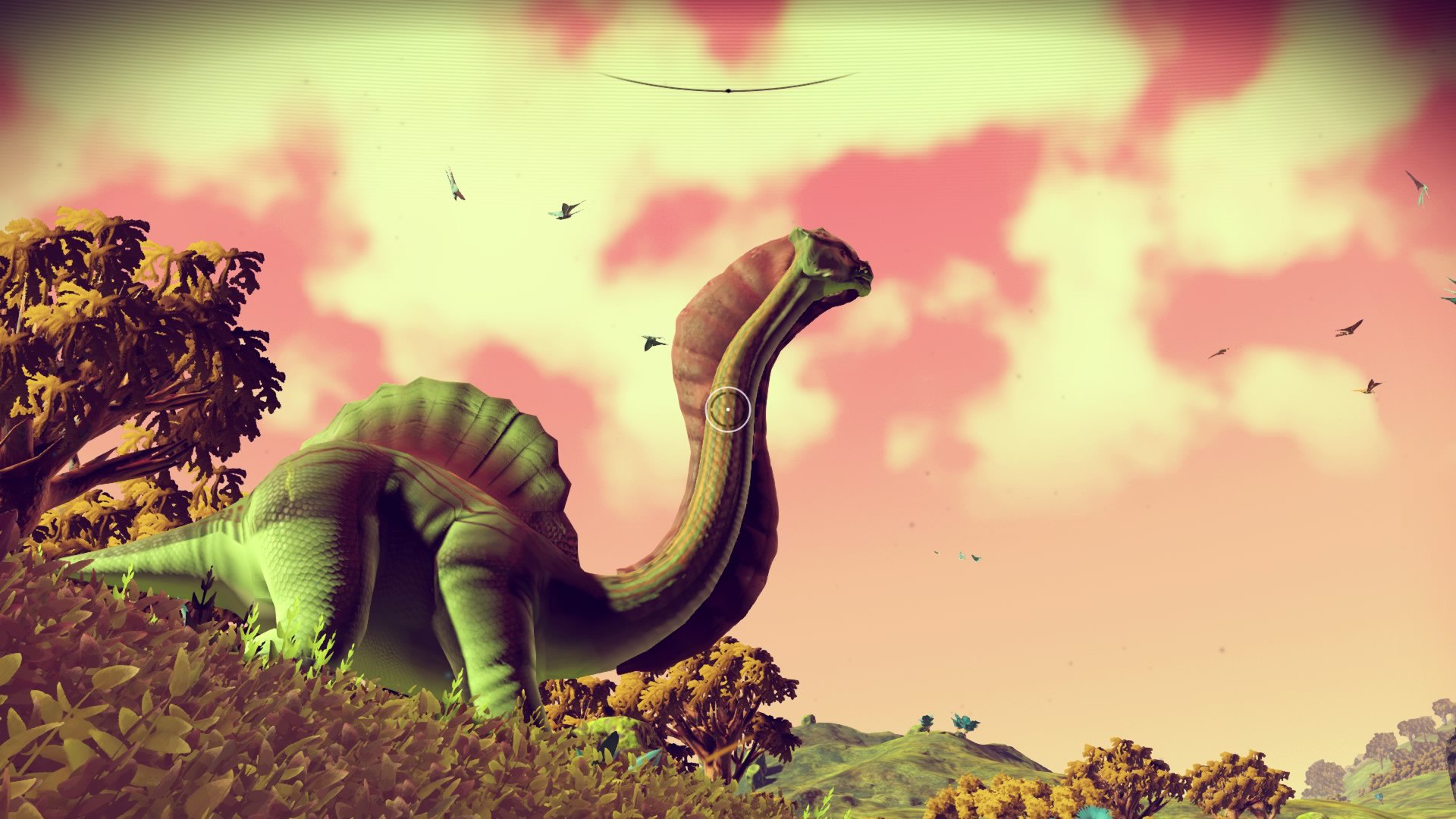 The closest thing I've seen to the E3 dinosaur r/NoMansSkyTheGame