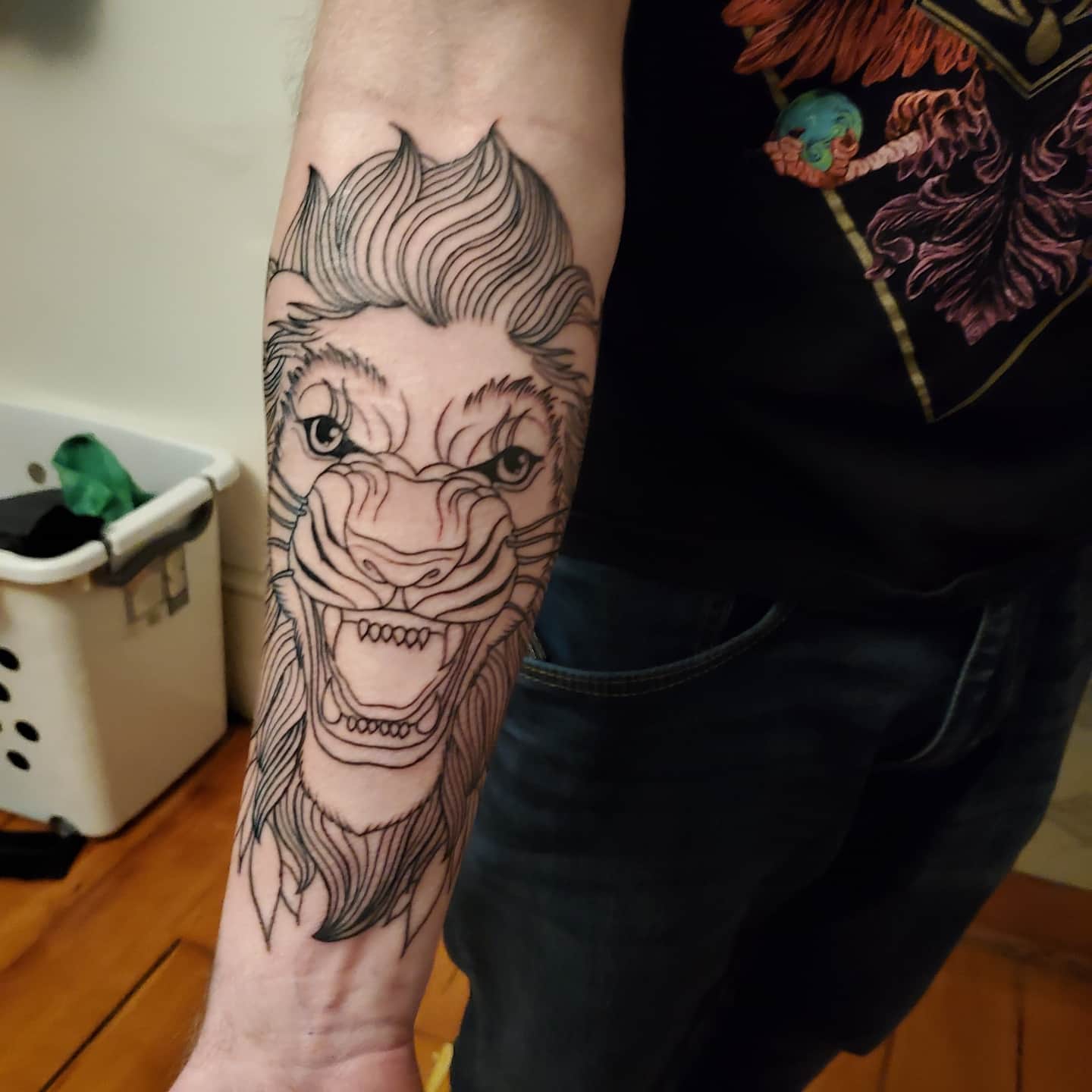 Lion inspired by Coheed and Cambria song Sentry the