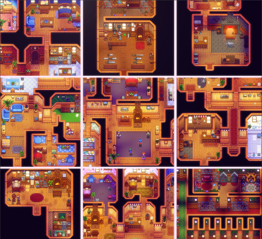 I redesigned every villagers house! r/StardewValley