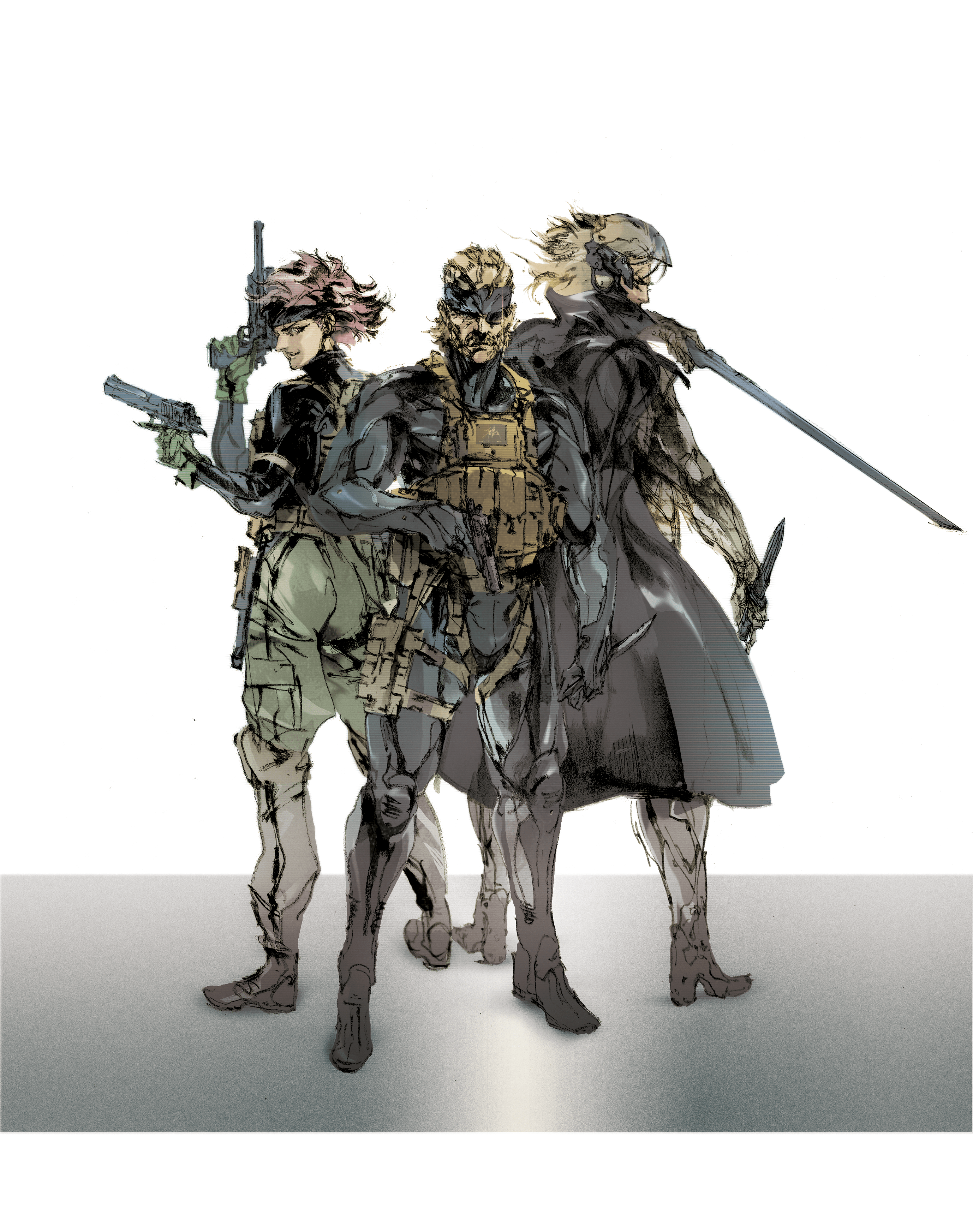 High quality versions of Metal Gear art being made available by Konami