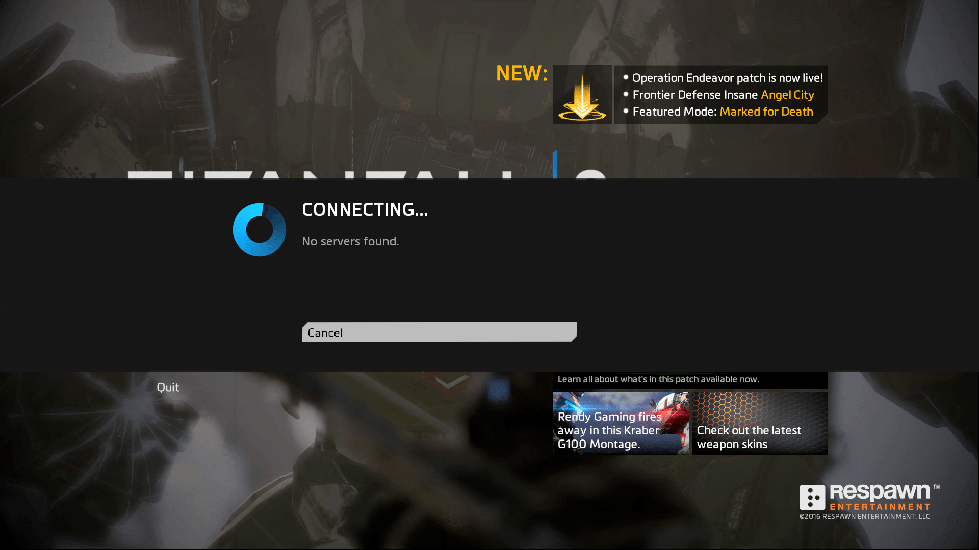 Please don't let this happen again. I have tried restarting multiple(06)