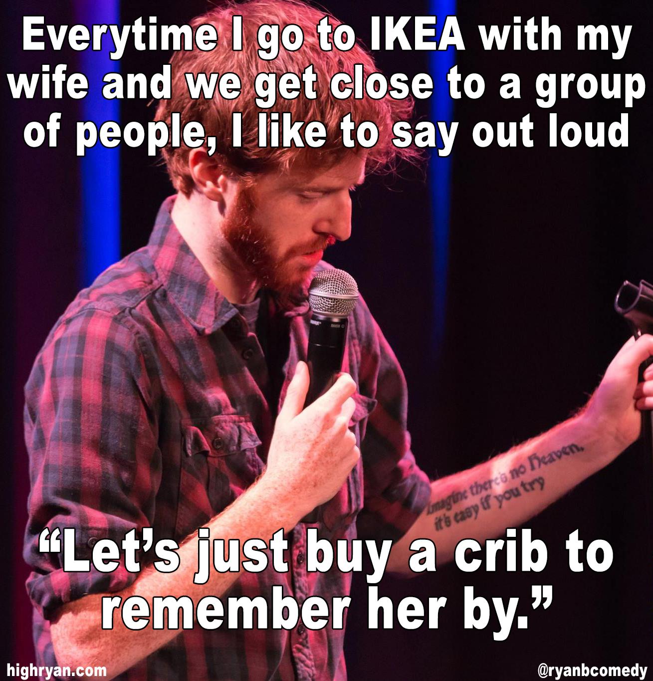 A fun way to pass time while shopping standupshots