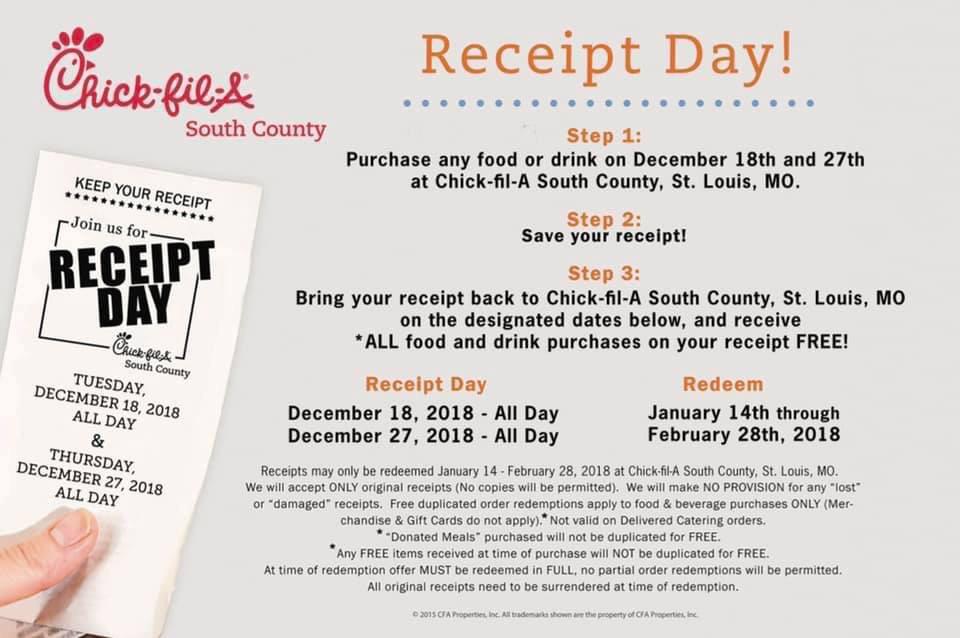 Forgot To Scan Chick-fil-A