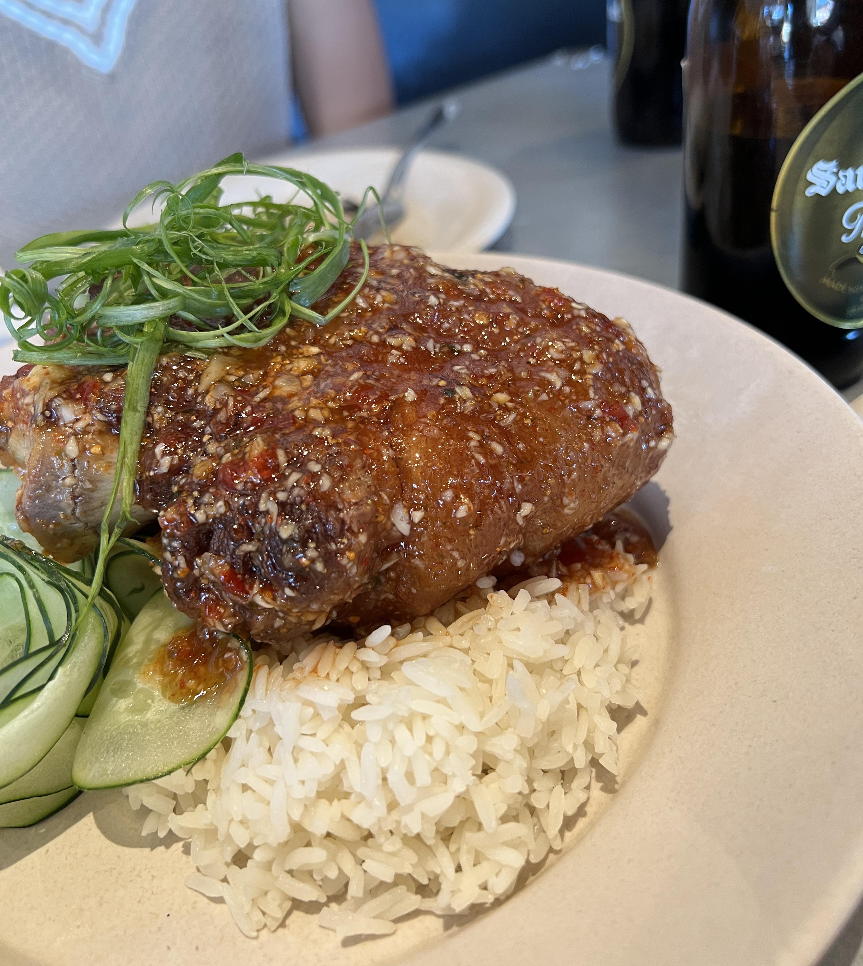 Patita from Spoon & Pork Filipino slow cooked, deepfried pork shank