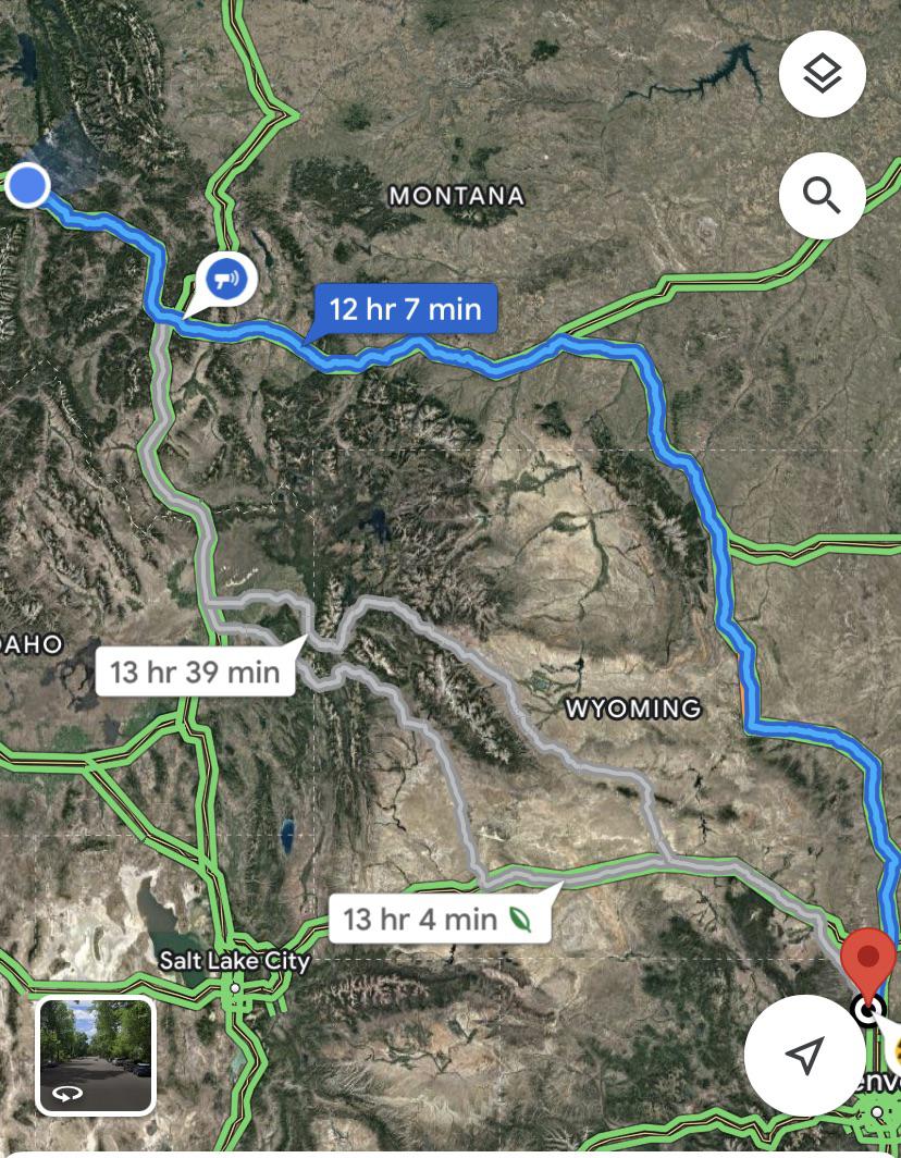 Best route to drive to Fort Collins? I’m thinking of road tripping in