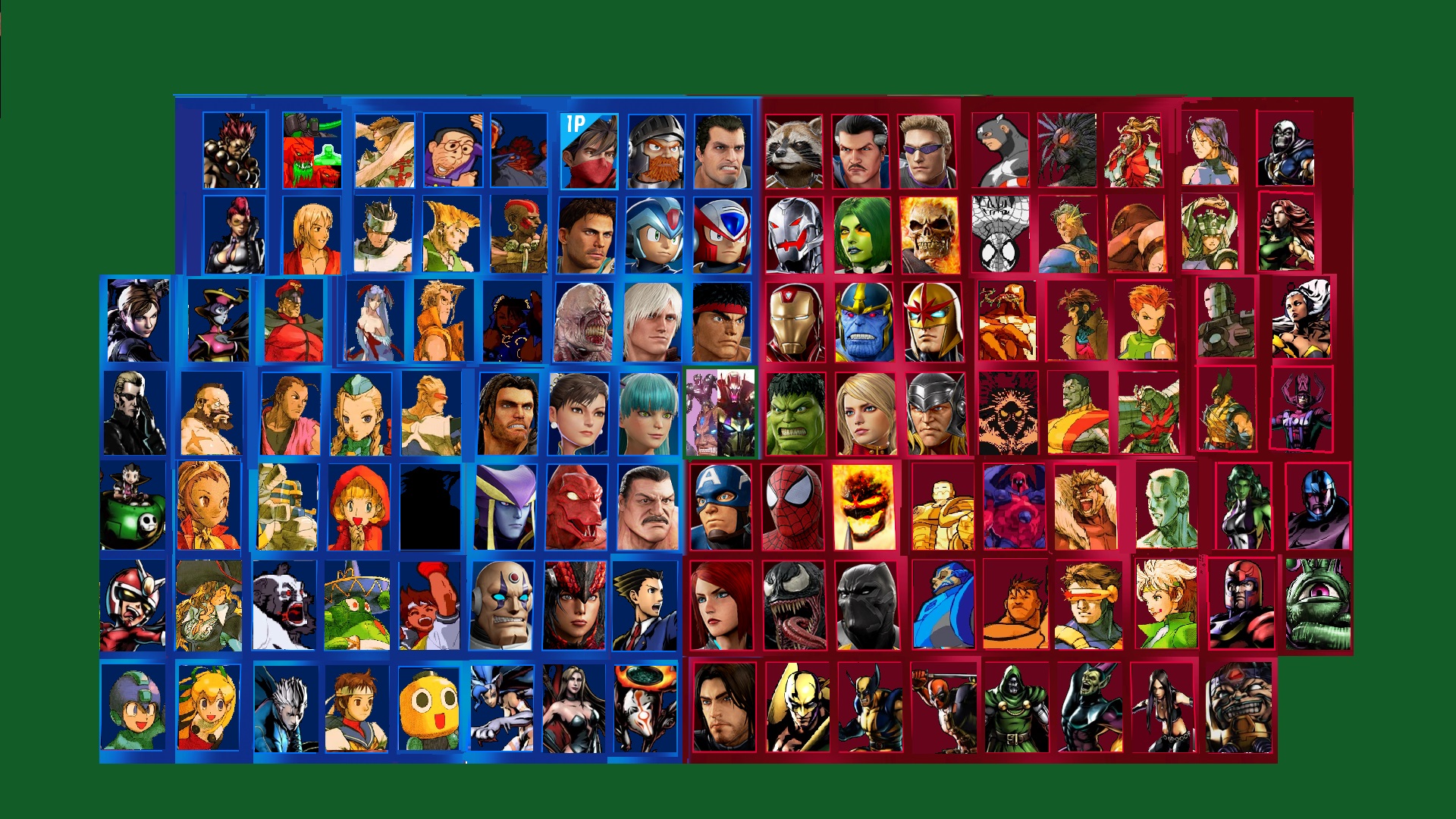 every marvel vs (and some others) character in one place Fighters
