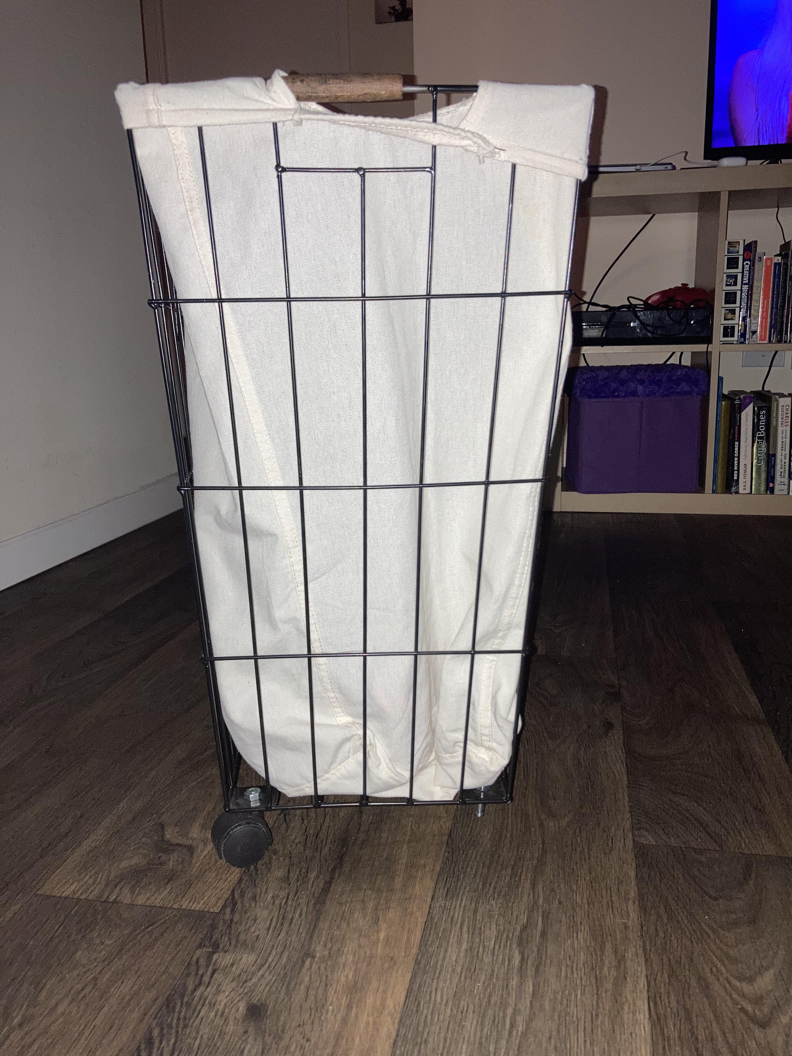 Hi Dad, what’s an easy fix to stabilize my laundry basket? I lost the