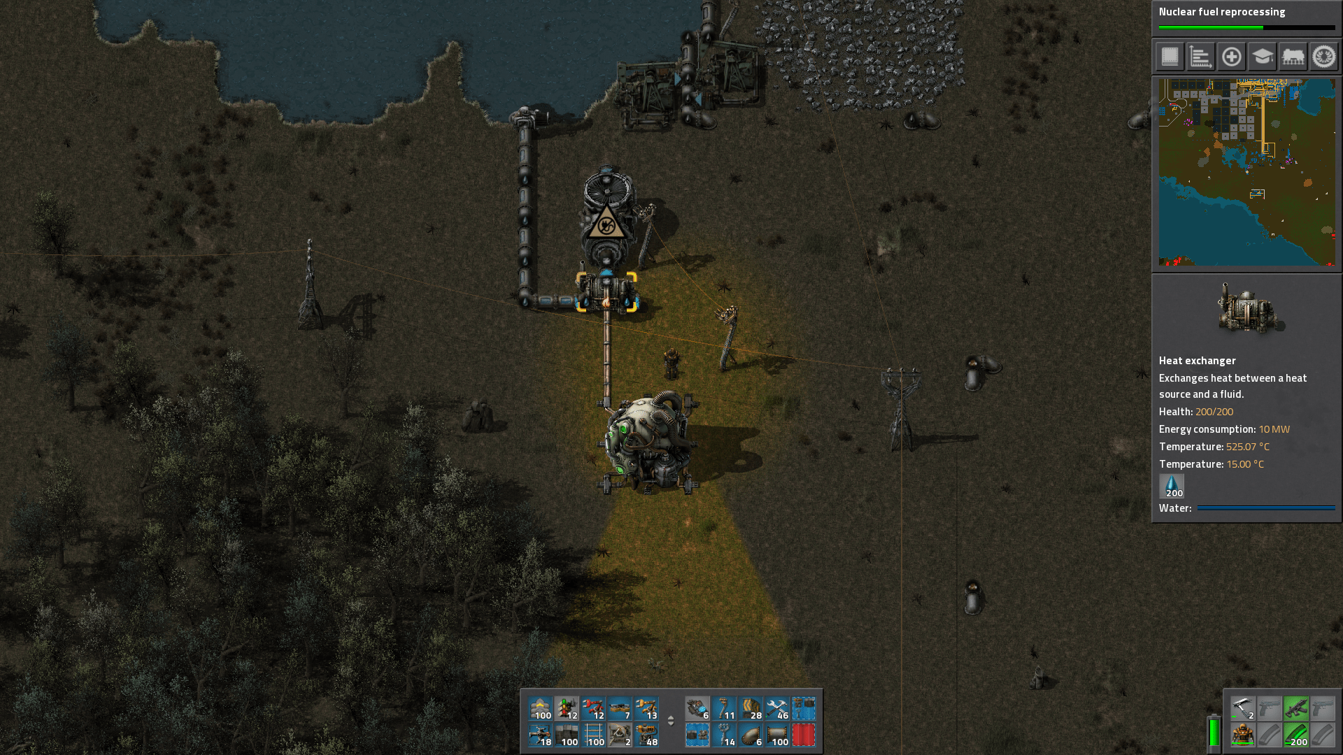How do I get the heat exchanger to work? r/factorio