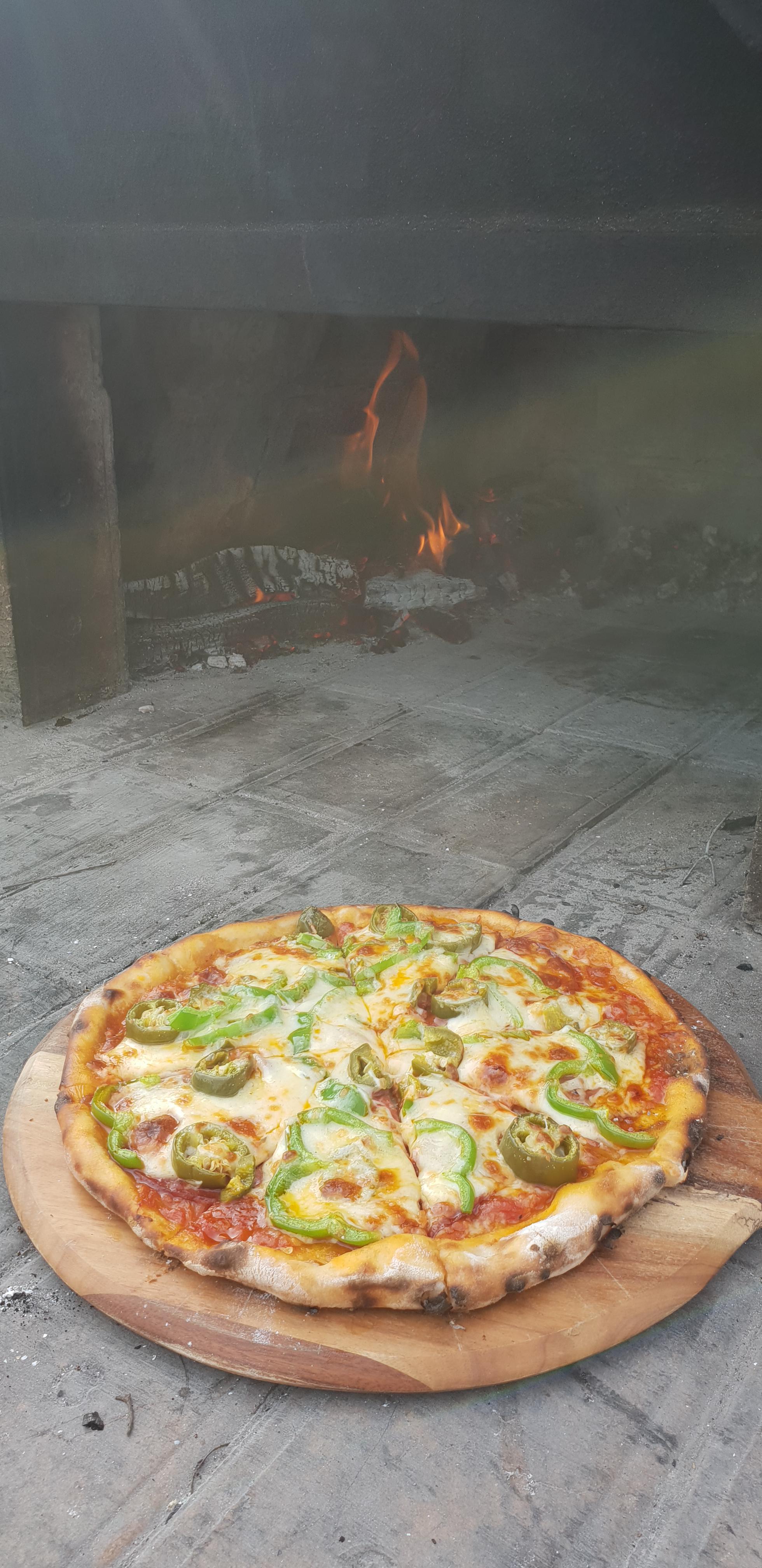 Jalapenos and capsicum r/Pizza