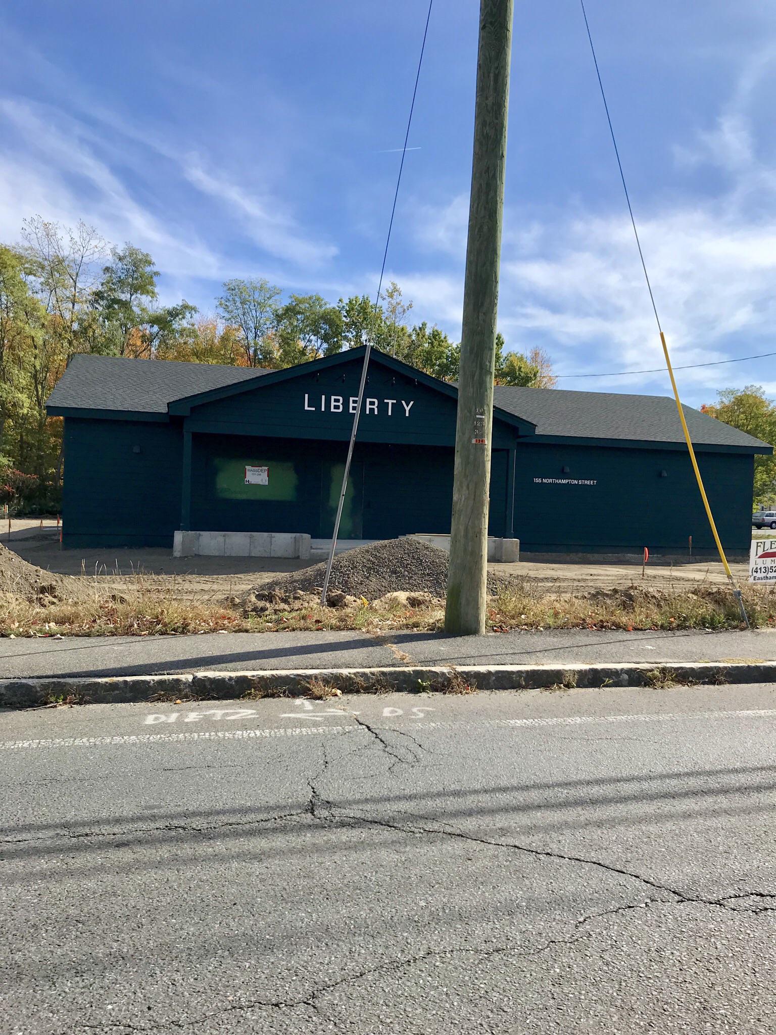 Liberty Easthampton location update, looking almost done! r/bostontrees