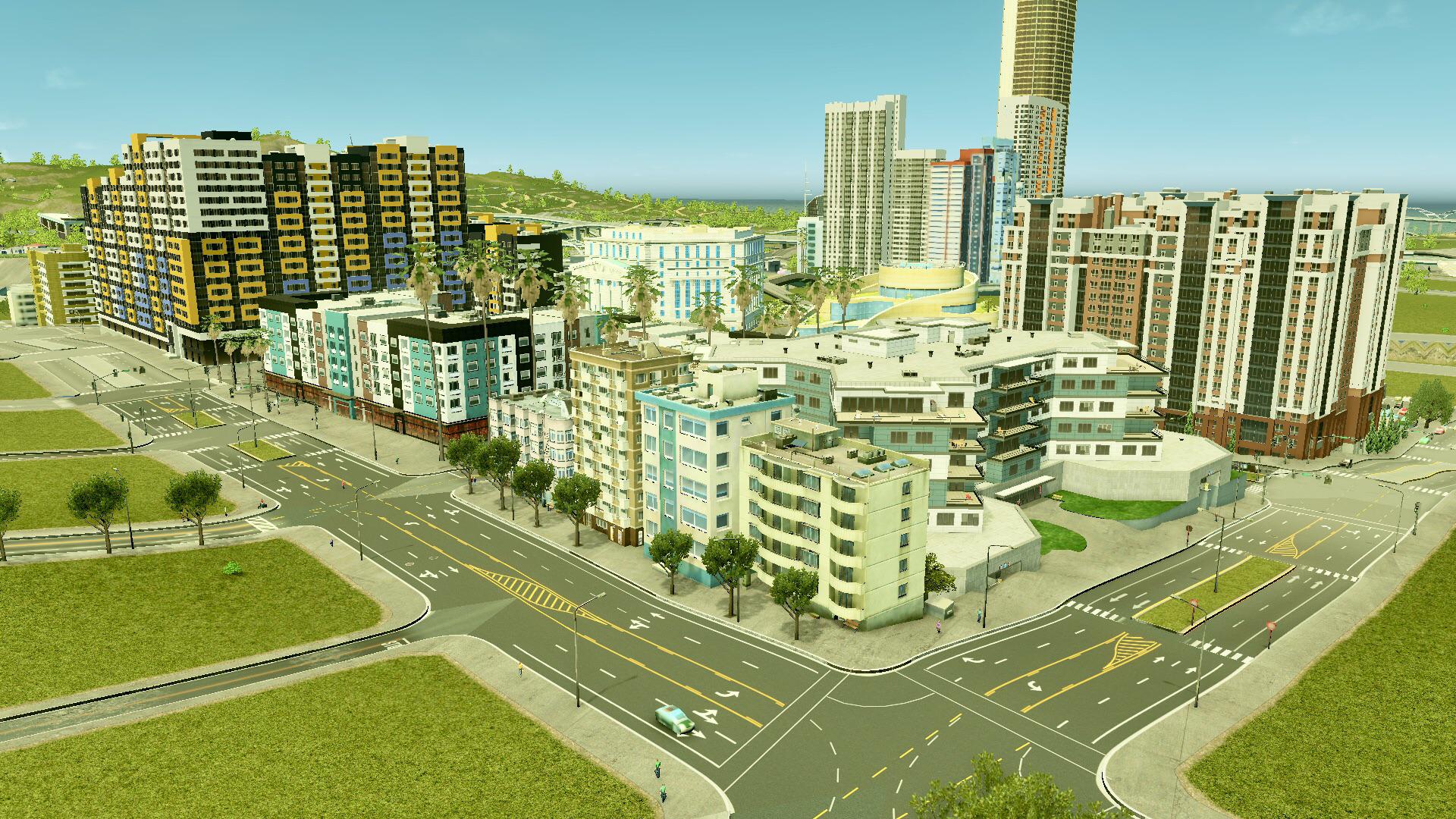 Alta District🏙 with Las Lagunas Boulevard on the Right and Hawick