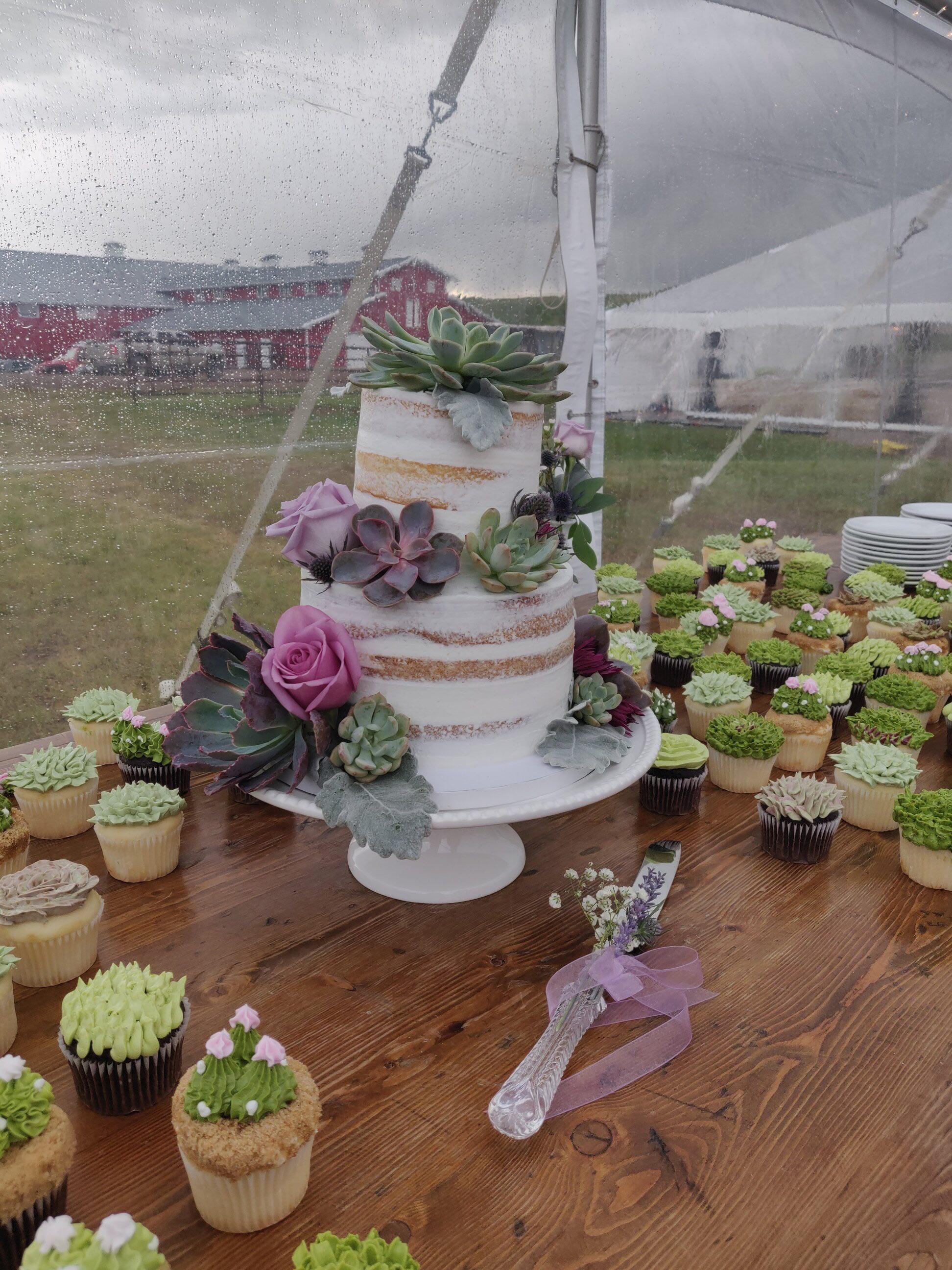 Successful wedding set up 😍 r/cakedecorating