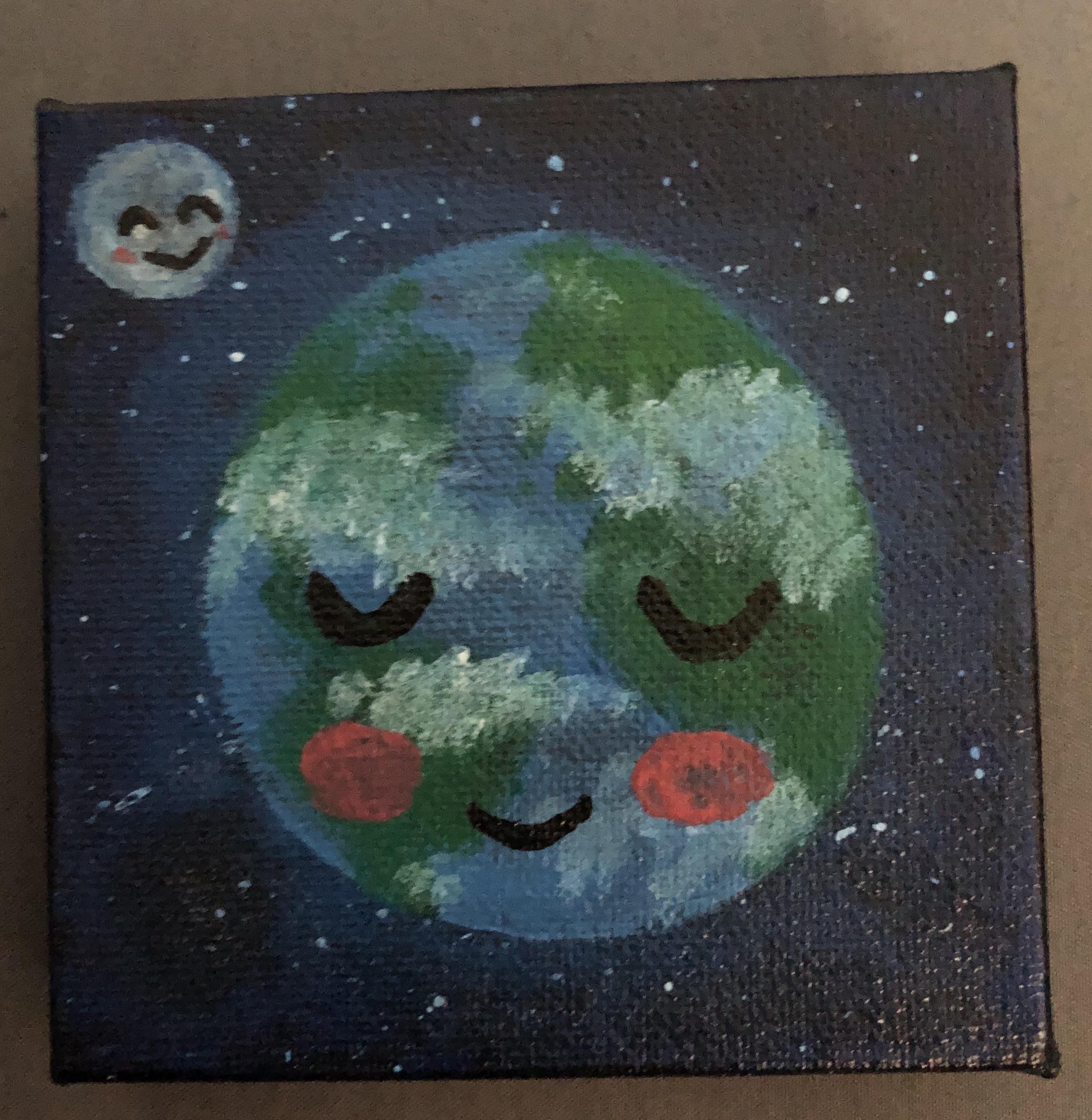 Mother Earth, Me, Acrylic, 2020 r/Art