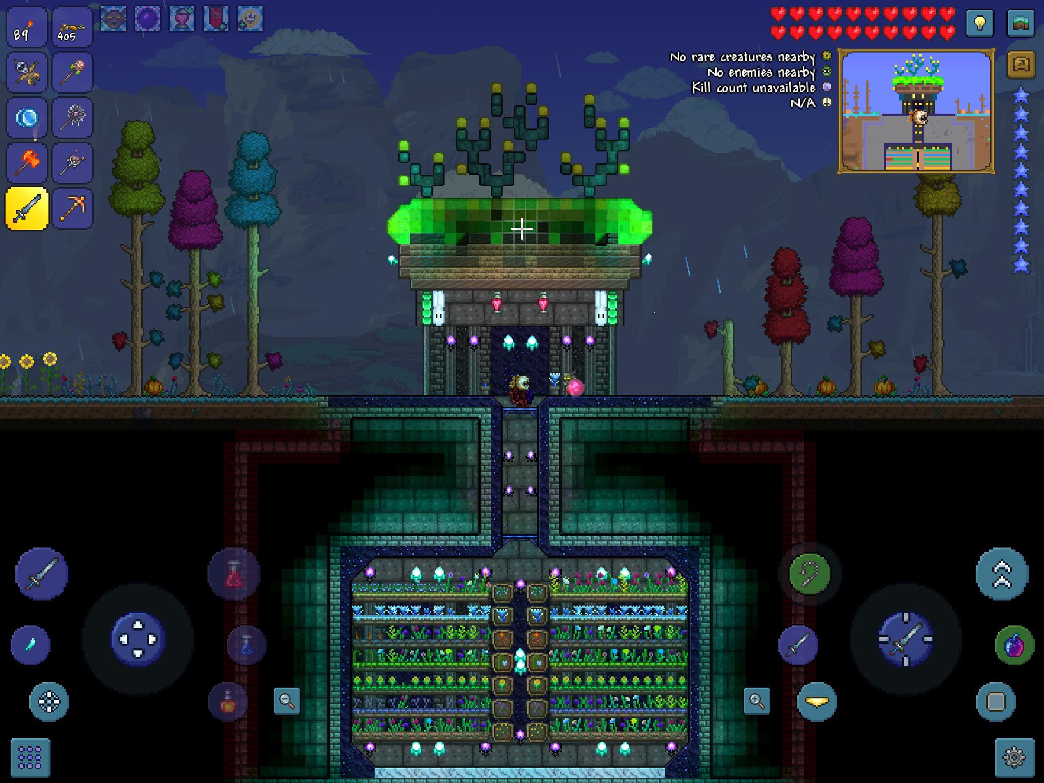 A Herb Farm I Built! Don’t have all the seeds yet that’s why it’s messy