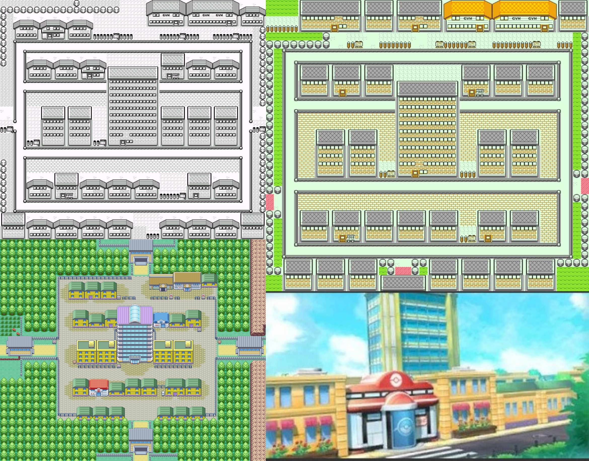How saffron city in Pokemon has changed throughout the years r/gaming