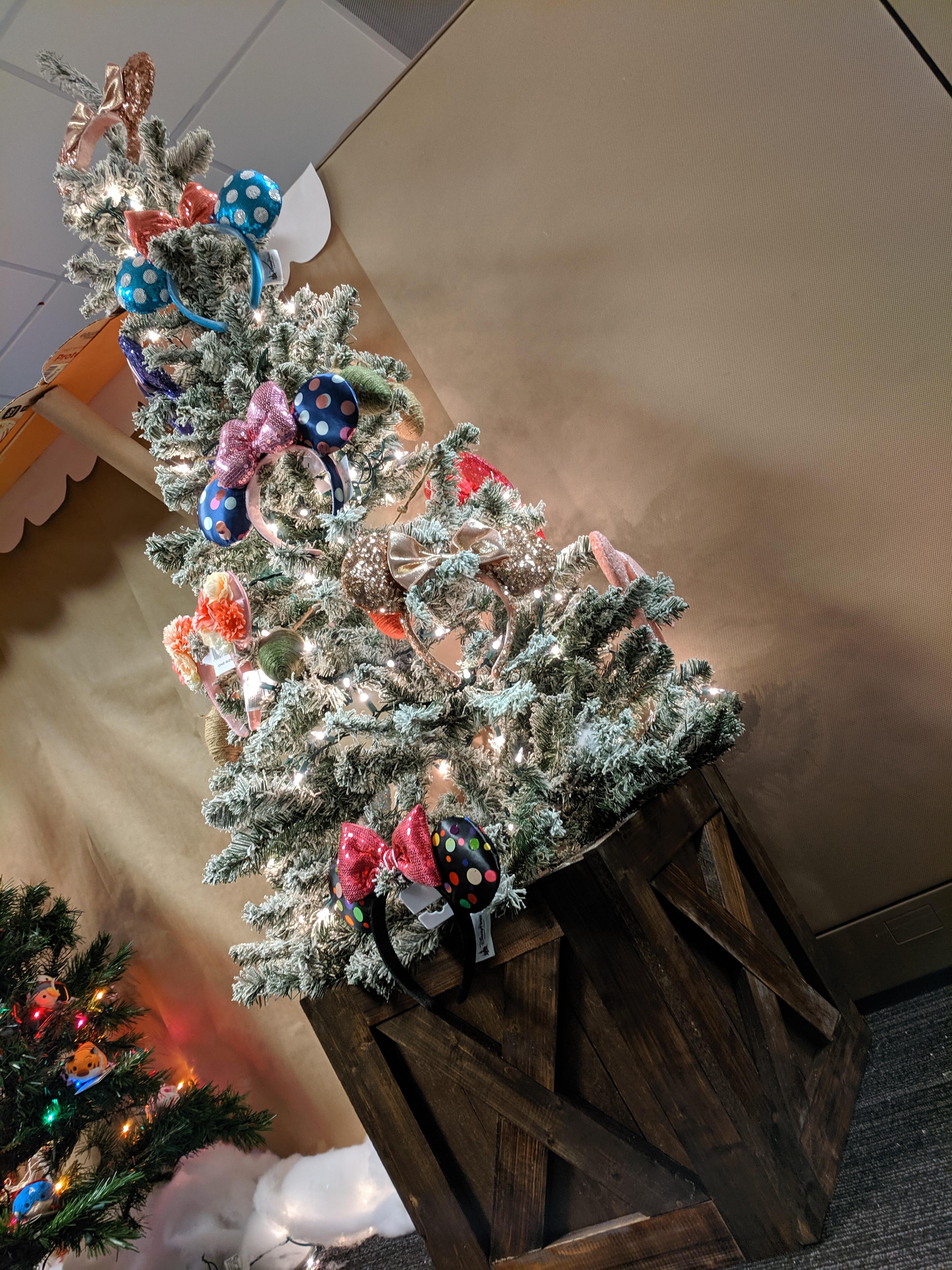 Built a crate for a Christmas tree stand at work. Pine wood and