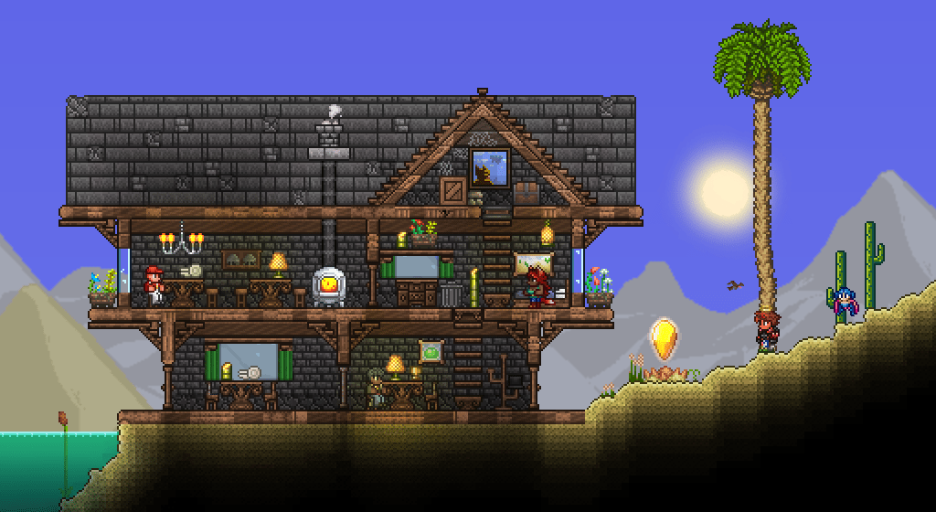Desert House for the Arms Dealer and the Nurse r/Terraria