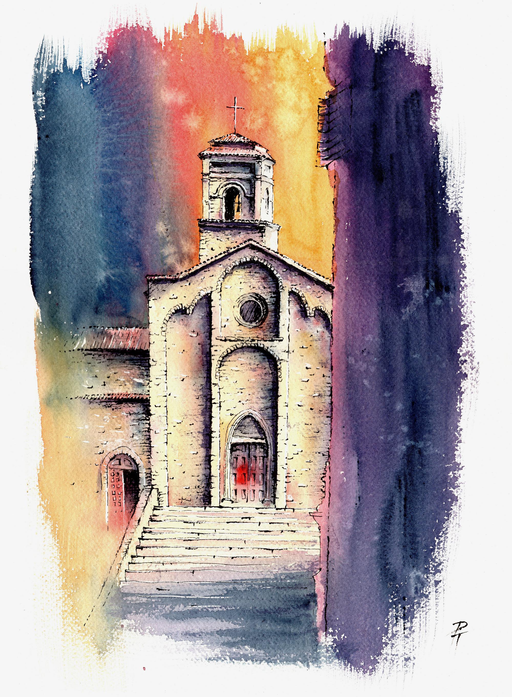 Watercolor, me, 2022 Art