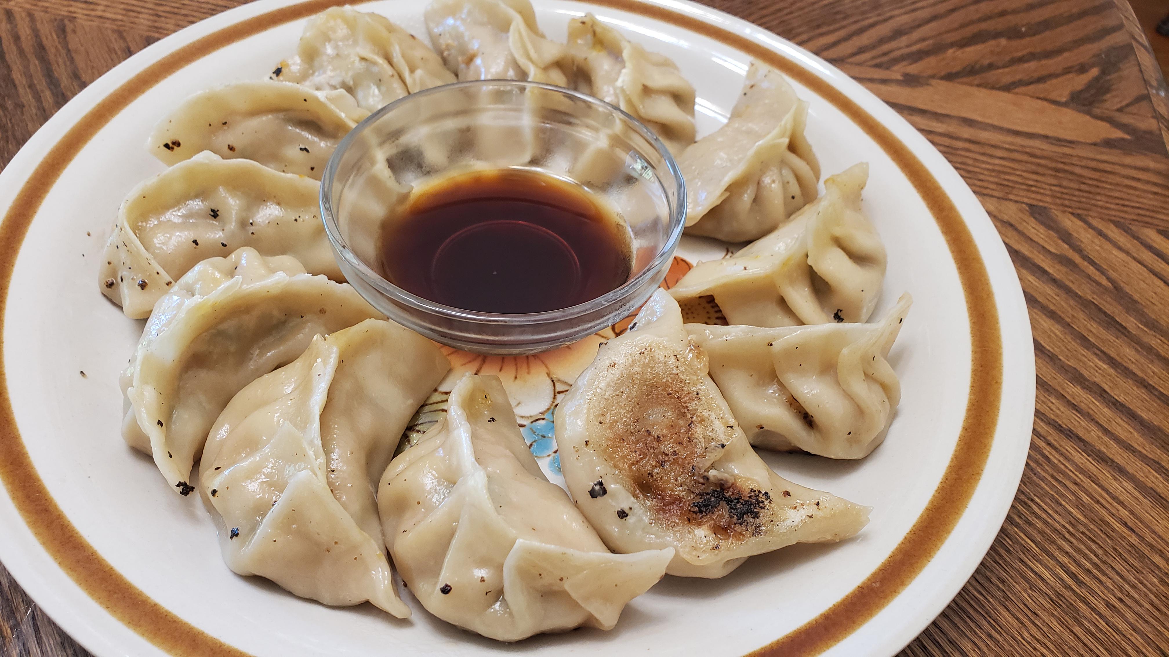 Week 26 Folding pork and chive potstickers r/52weeksofcooking