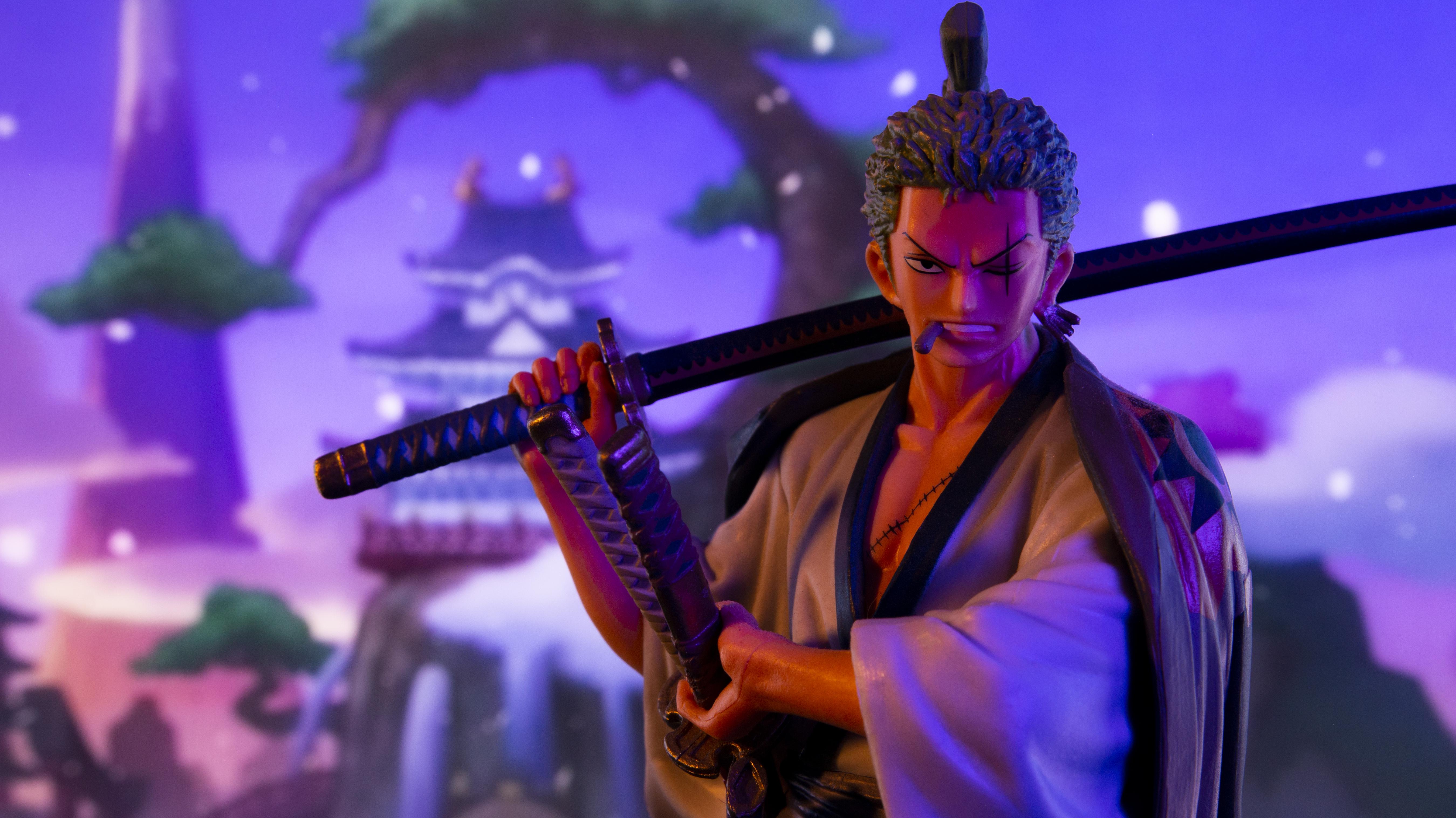 Zoro in Wano (It's in 169 Format if you want for wallpaper) r/OnePiece