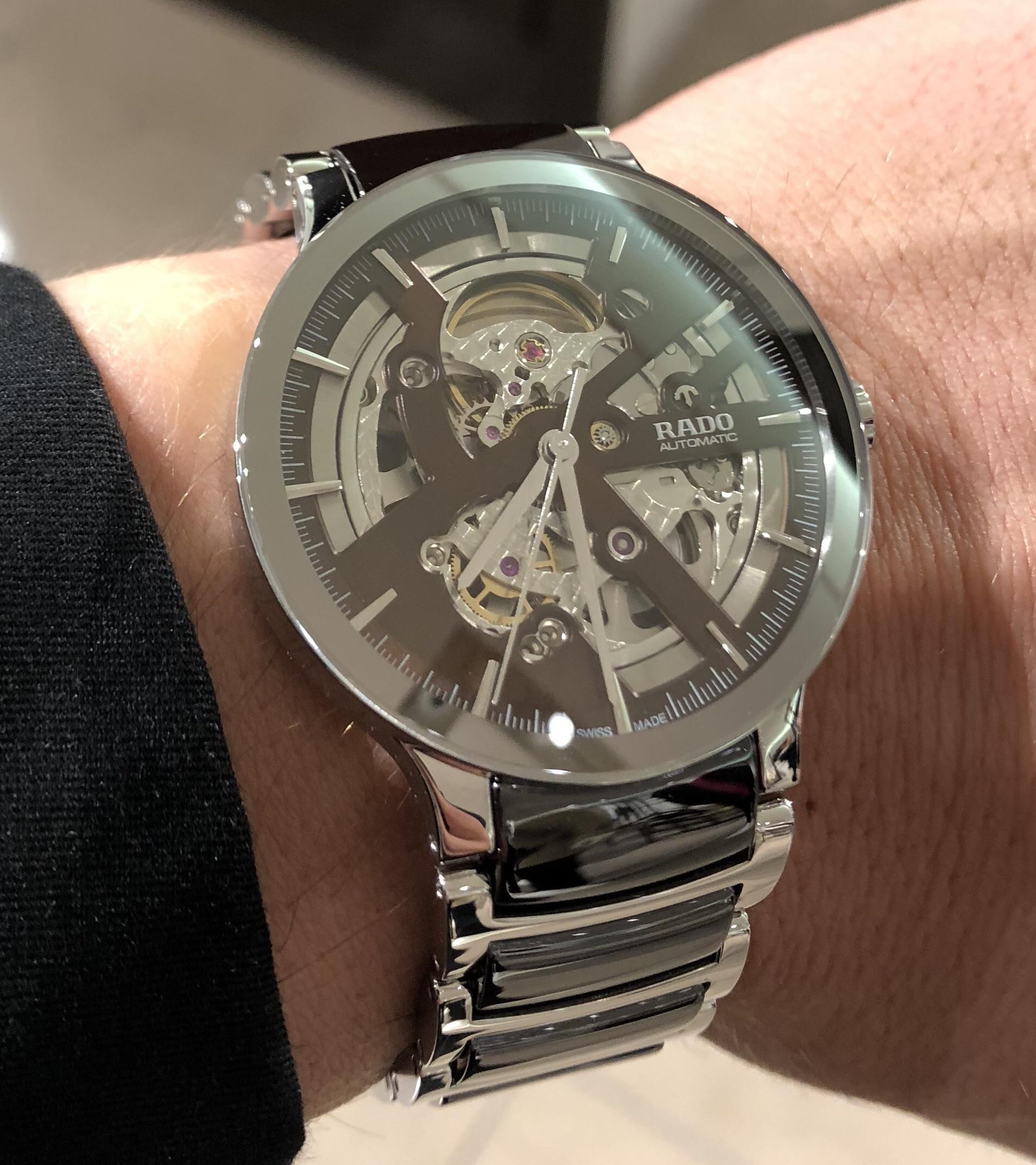 [Rado] Centrix Automatic Open Heart (Brown) r/Watches