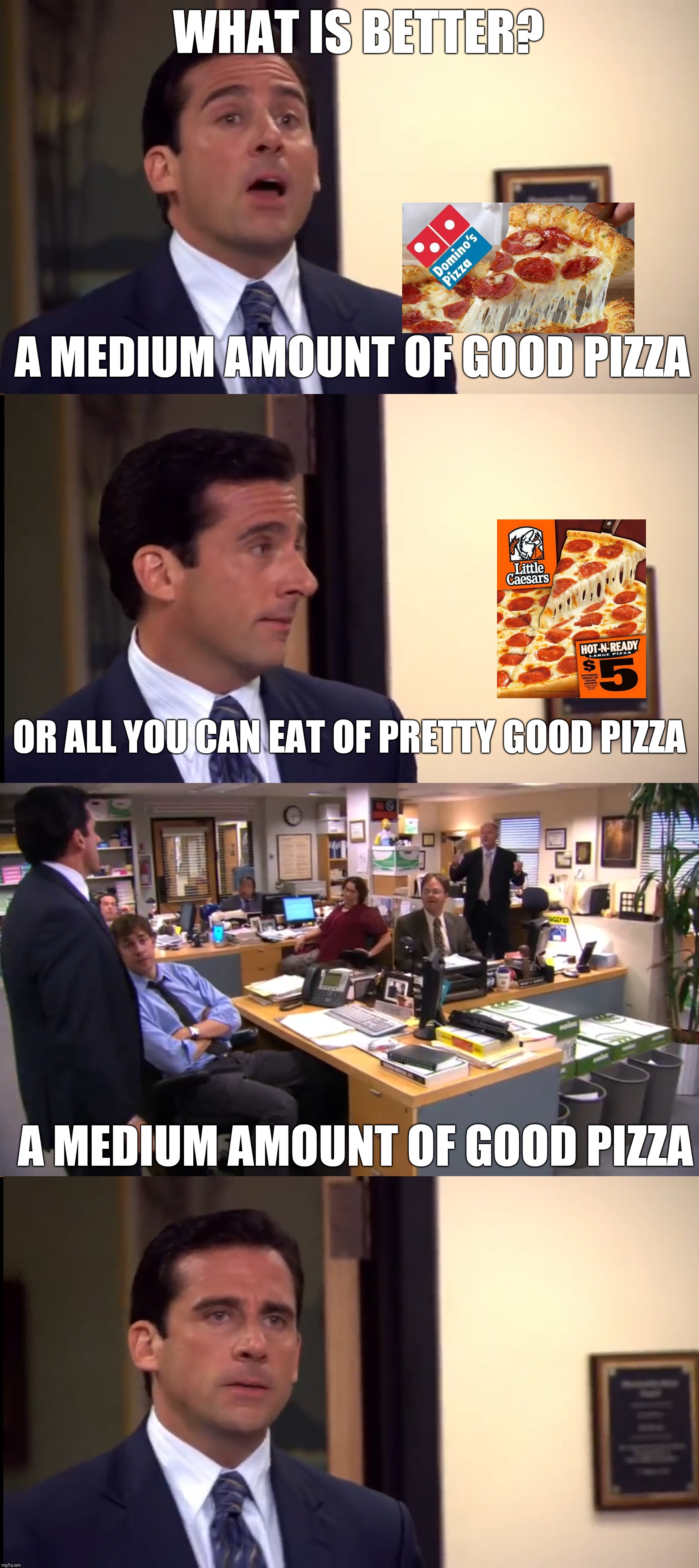 Pizza by Alfredo IRL r/DunderMifflin
