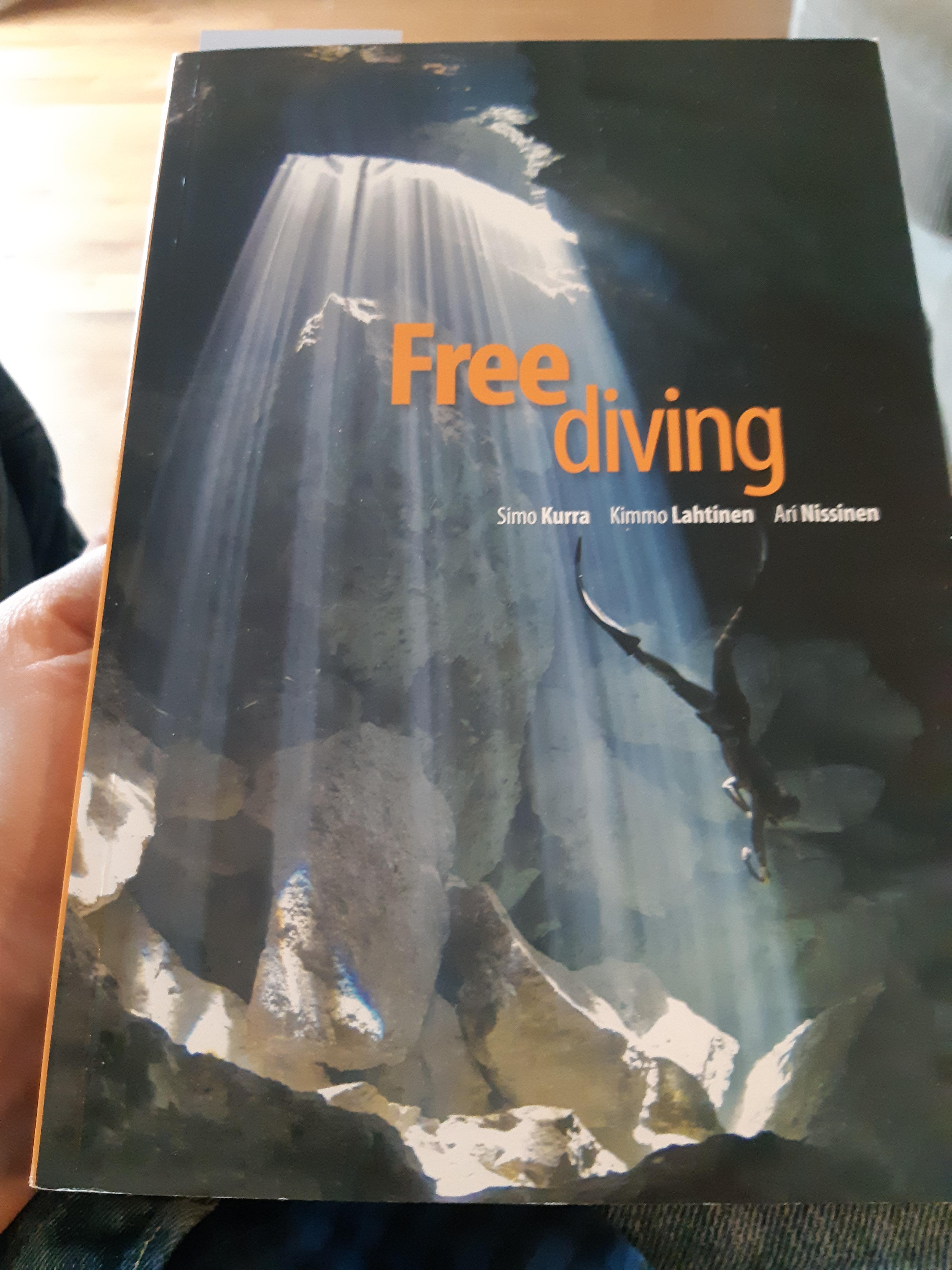 Got a new freediving book in the mail today r/freediving