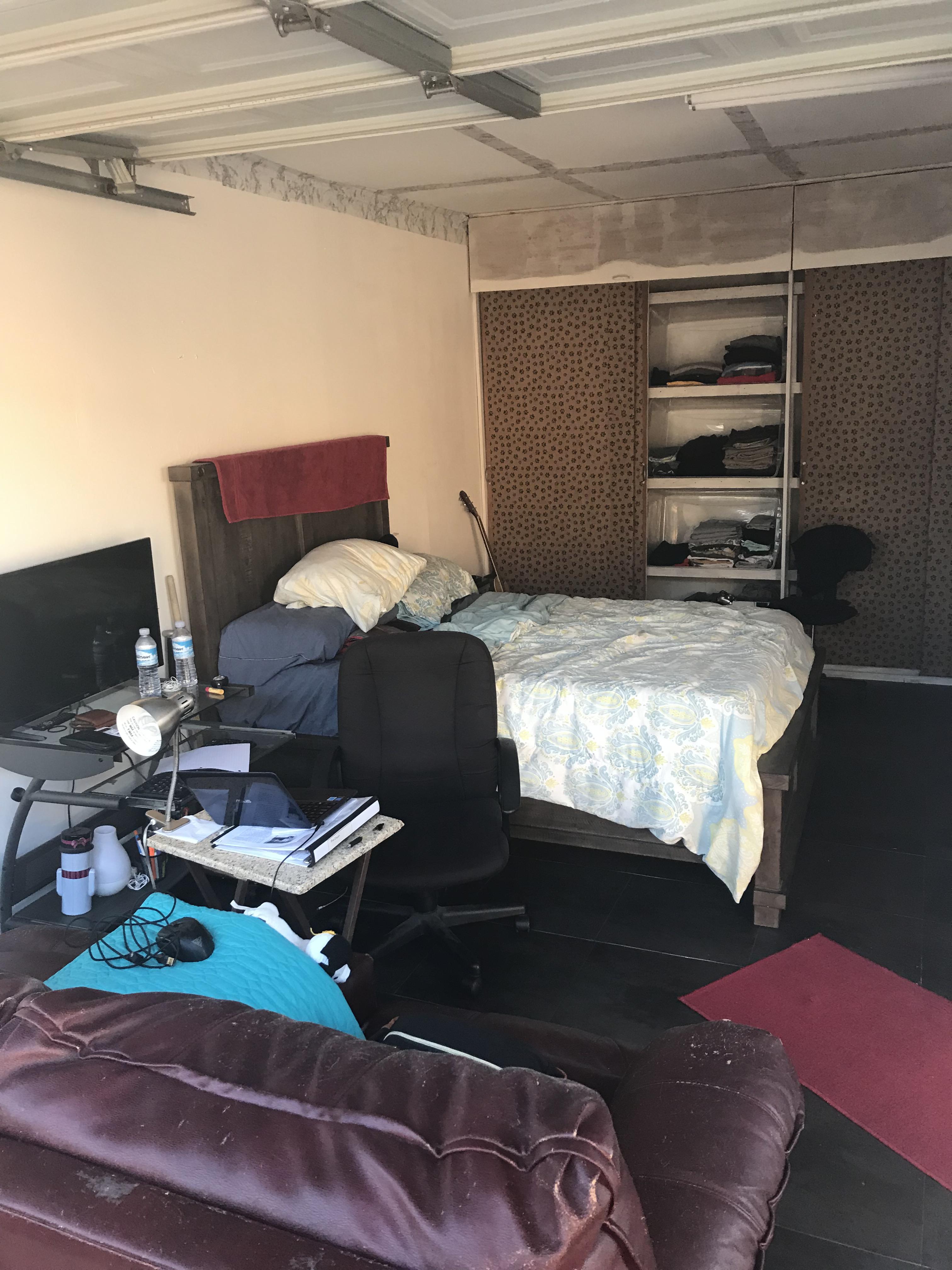 Just moved into a new house and my room is in the garage. Any way I can