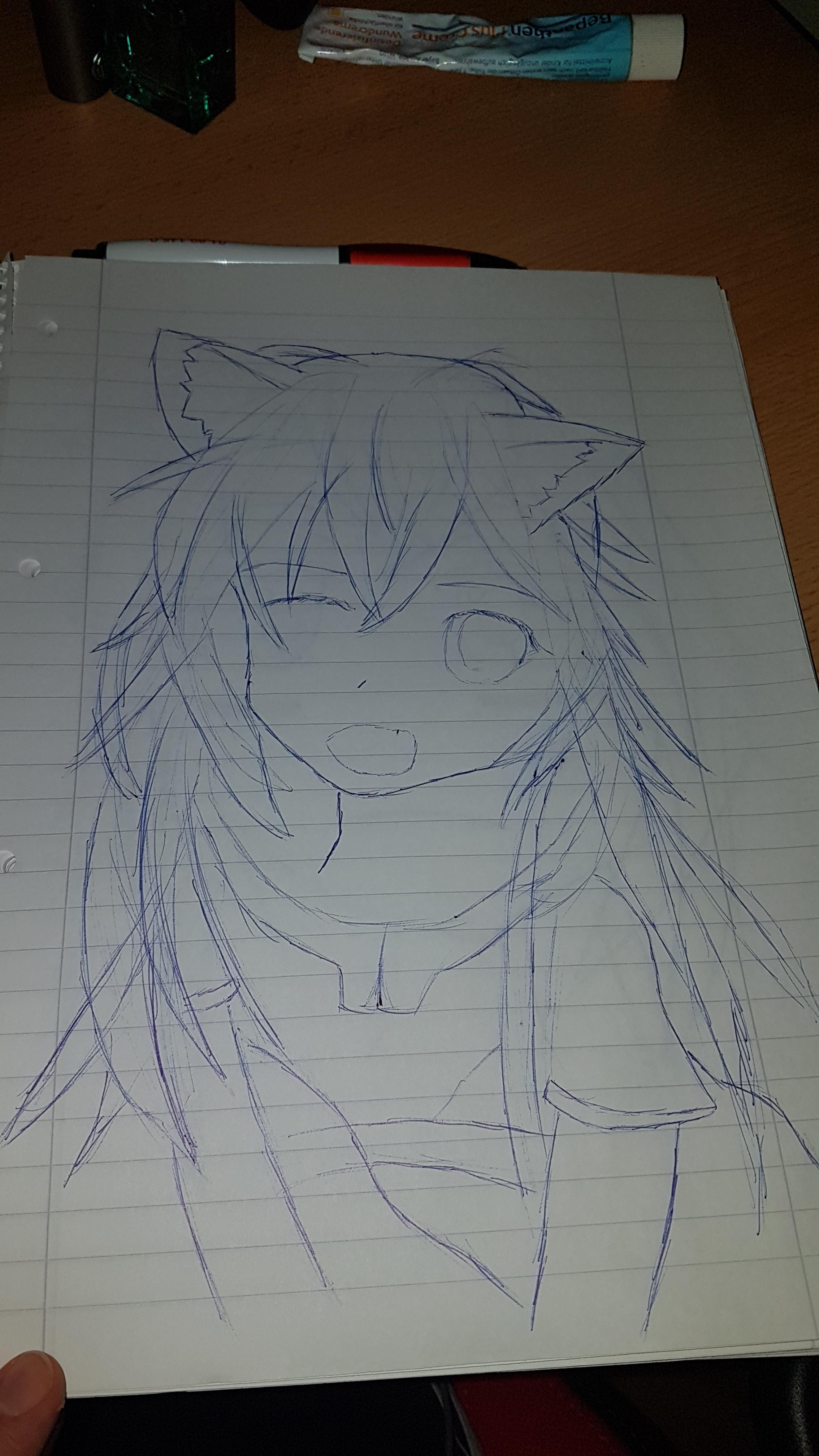 My first try getting into drawing ) i really enjoyed it. I think i