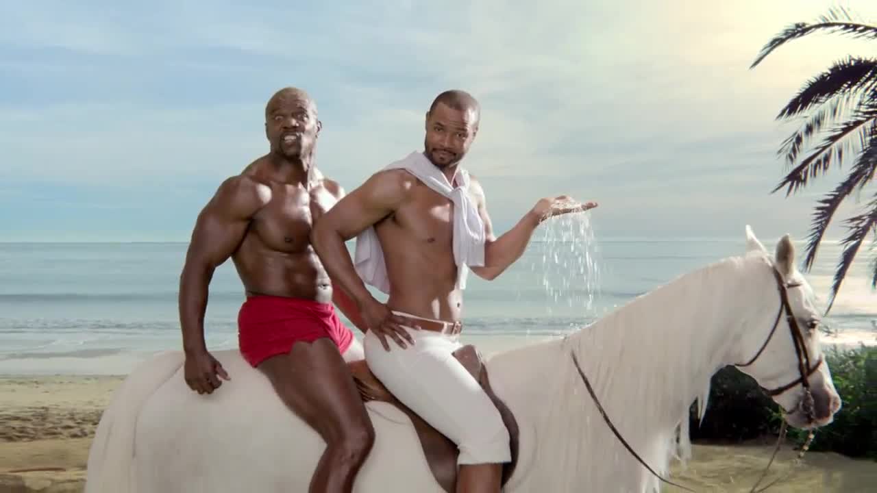 Old Spice Guy On Horse