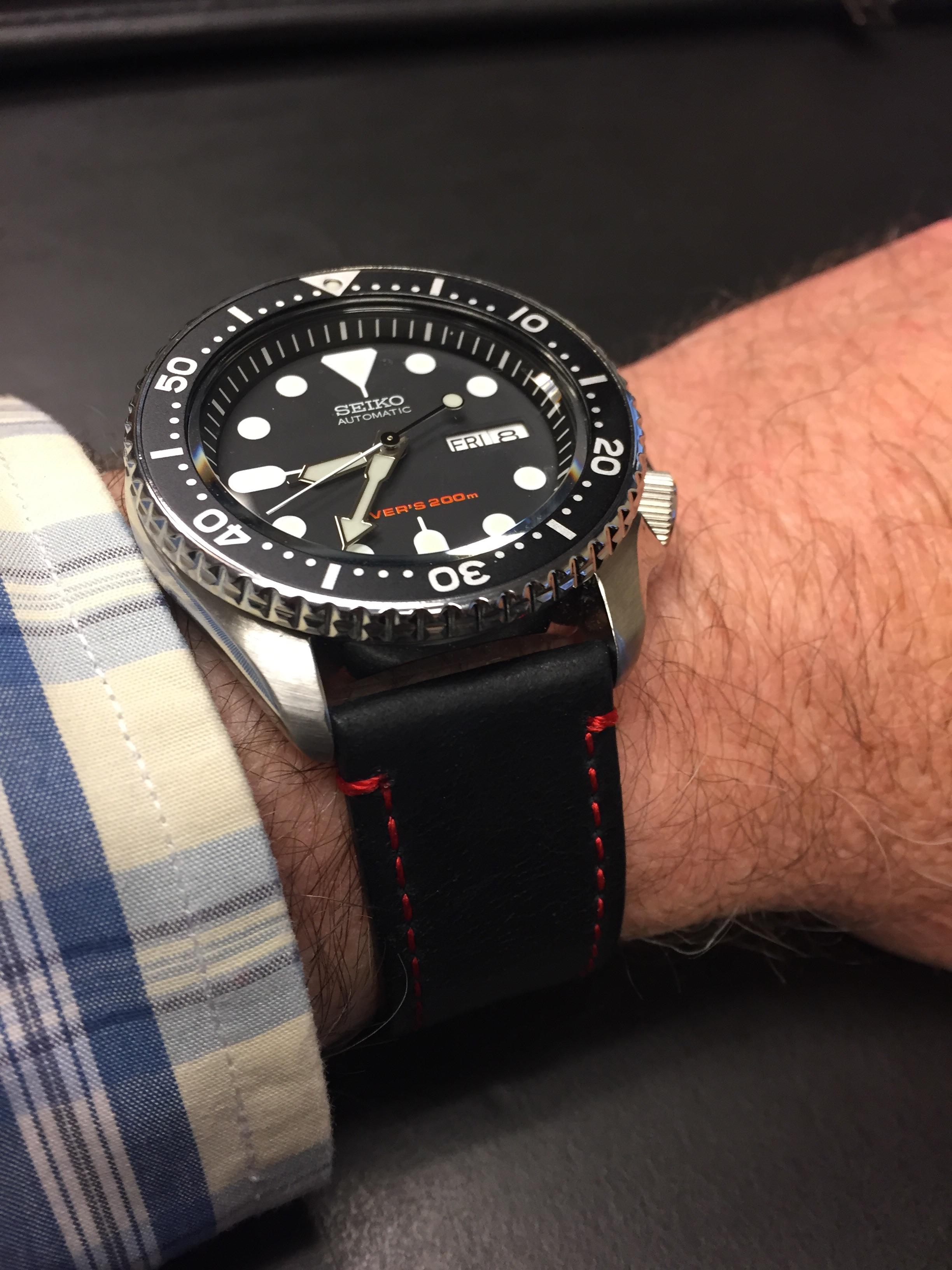 [New Desk Diver] for now. Once it warms up it will see water. r/Watches