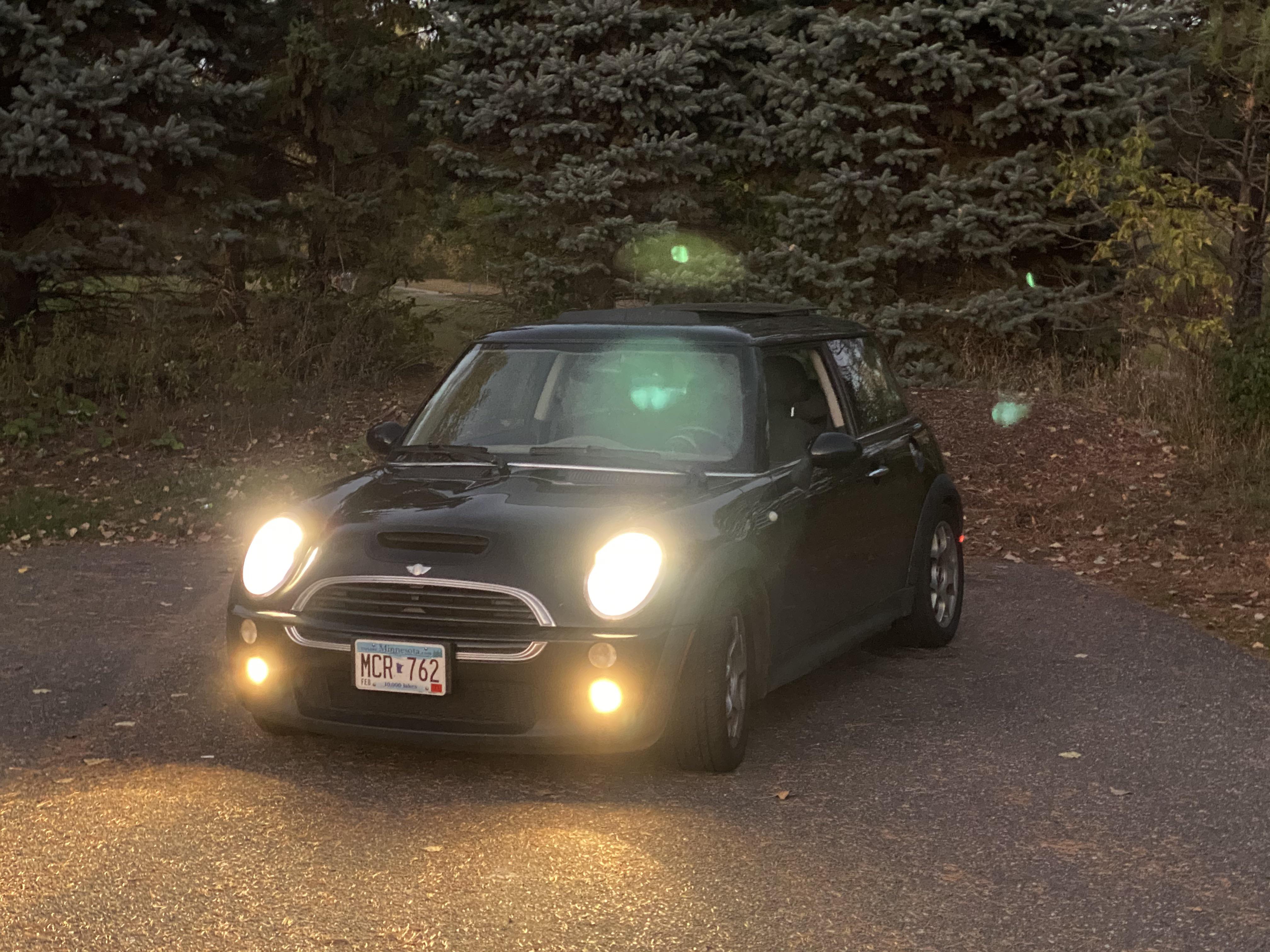 My 2004 Mini Cooper S with 235,000 miles. Good luck on those