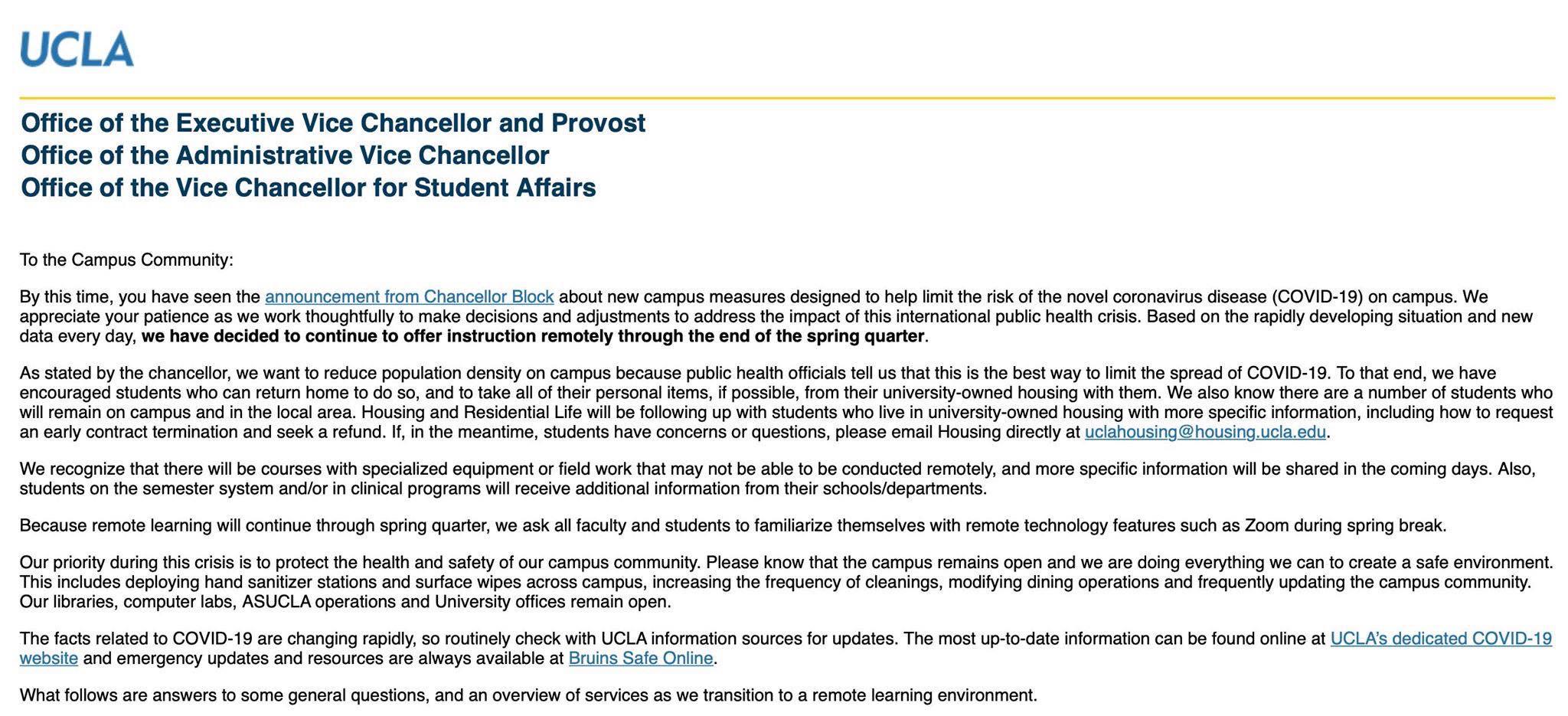 The email is here ( r/ucla