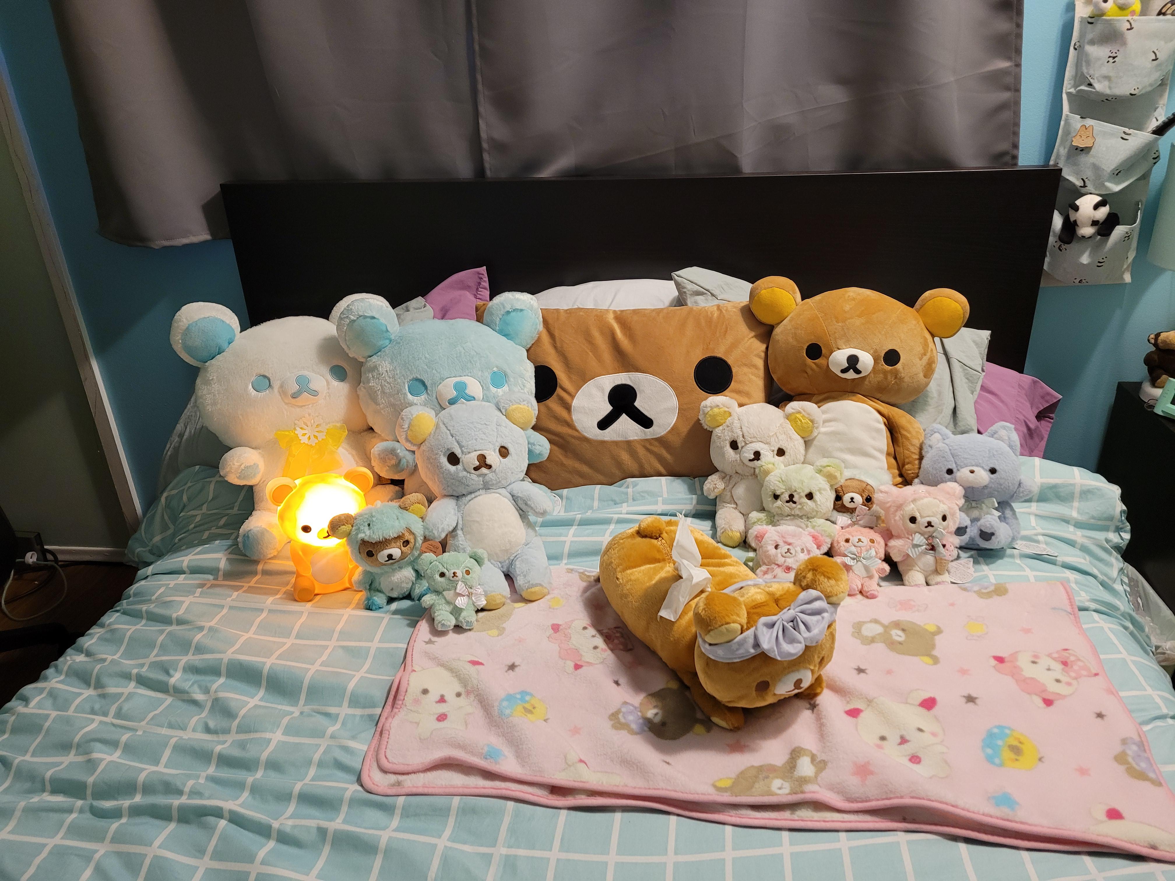 2 years ago I just had the one Original Kuma and a dream in my heart