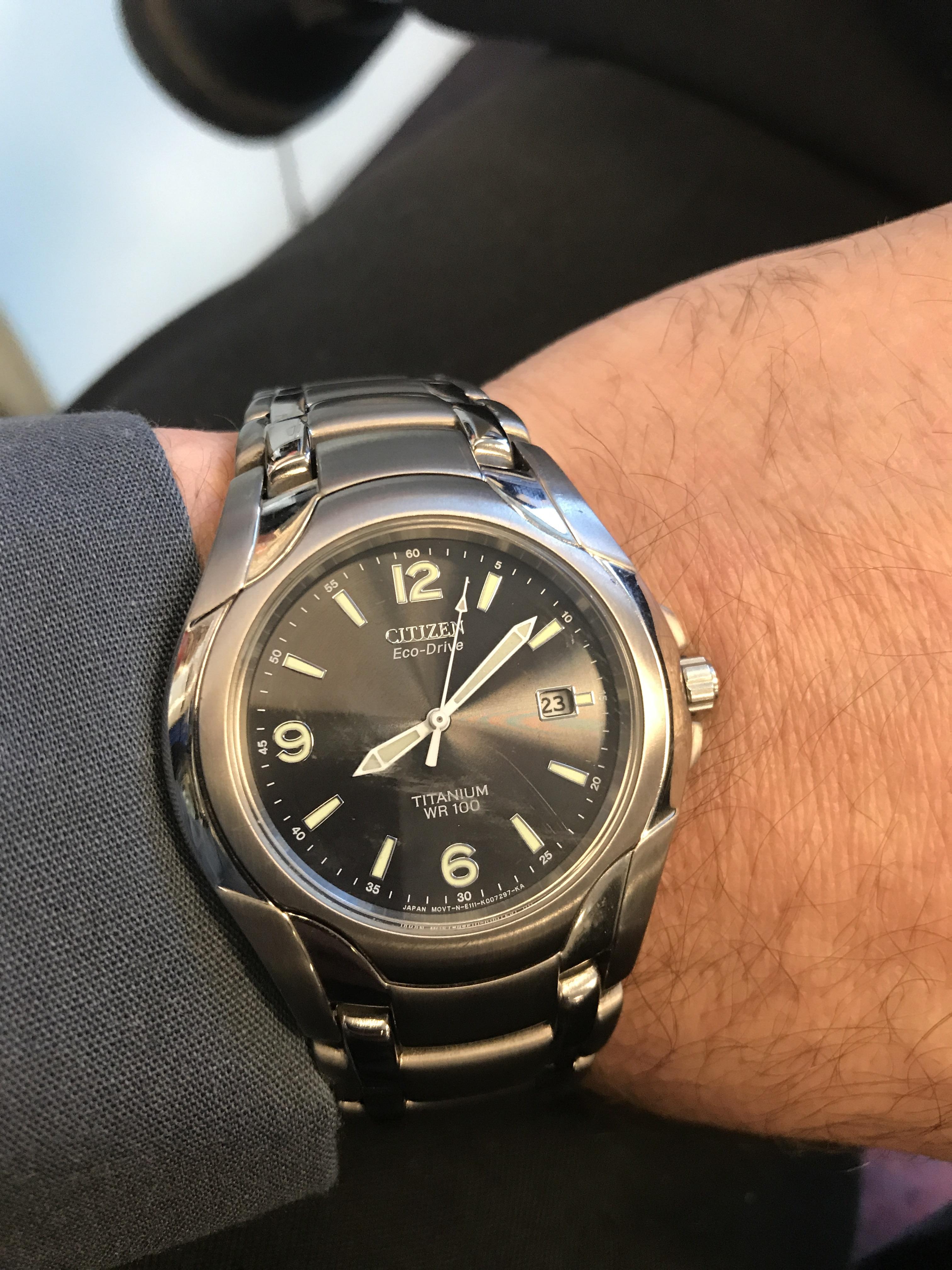 [Citizen Paradigm] found this guy in a pawn shop. r/Watches